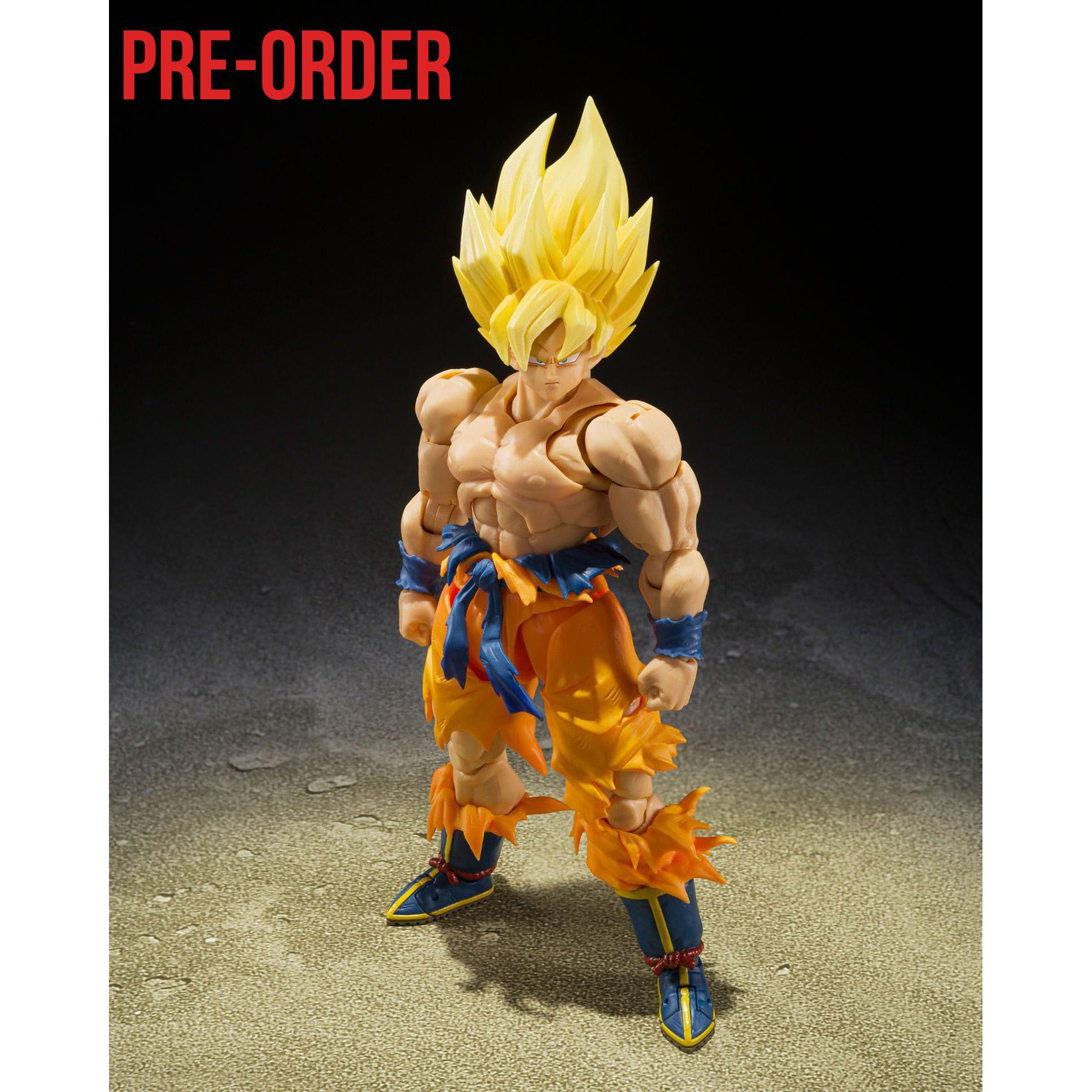 Dragon Ball: Super Saiyan Son Goku Legendary Super Saiyan (Best Selection)-Actionfiguren-Bandai Tamashii Nations-Mighty Underground