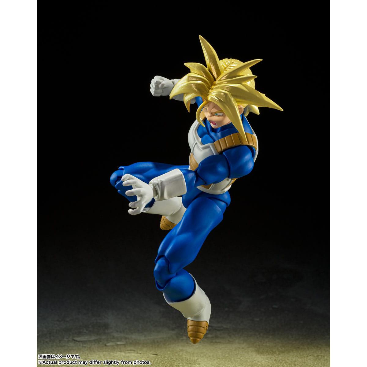 Dragon Ball: Super Saiyan Trunks (Infinite Latent Super Power Ver.)-Actionfiguren-Bandai Tamashii Nations-Mighty Underground