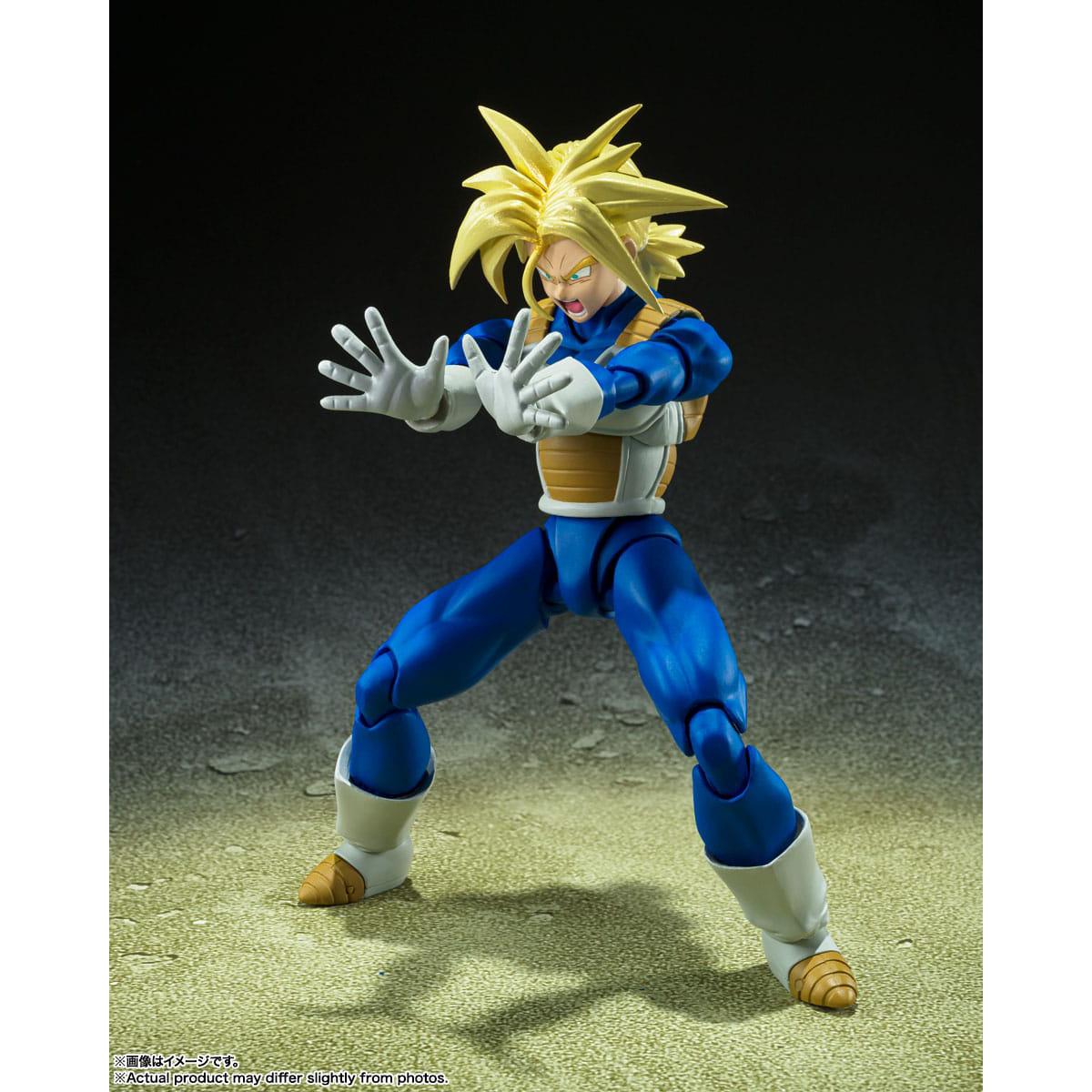 Dragon Ball: Super Saiyan Trunks (Infinite Latent Super Power Ver.)-Actionfiguren-Bandai Tamashii Nations-Mighty Underground