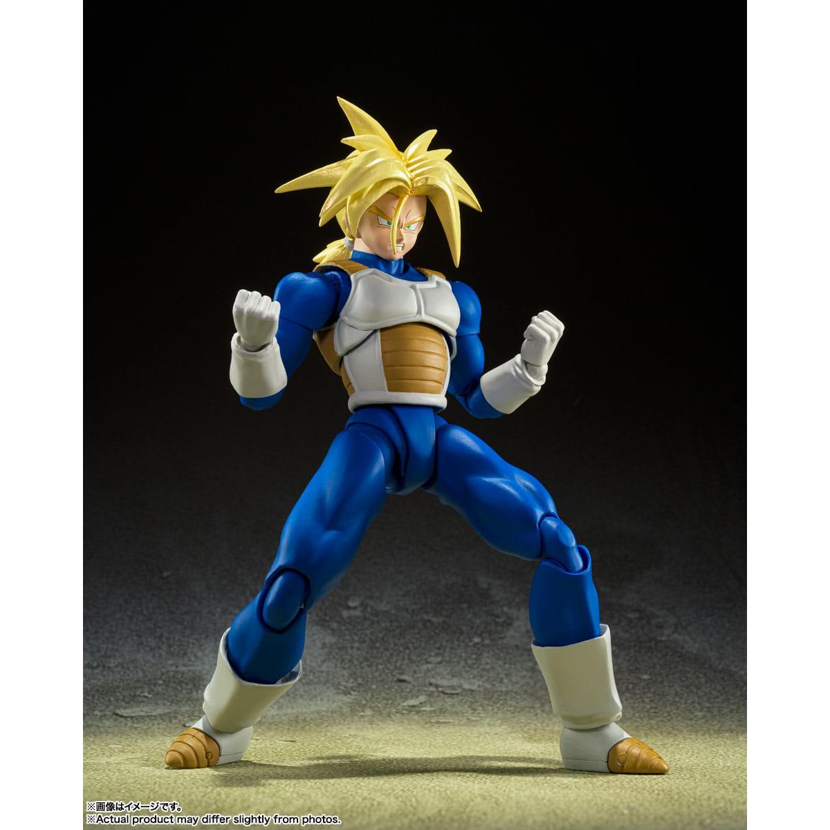 Dragon Ball: Super Saiyan Trunks (Infinite Latent Super Power Ver.)-Actionfiguren-Bandai Tamashii Nations-Mighty Underground