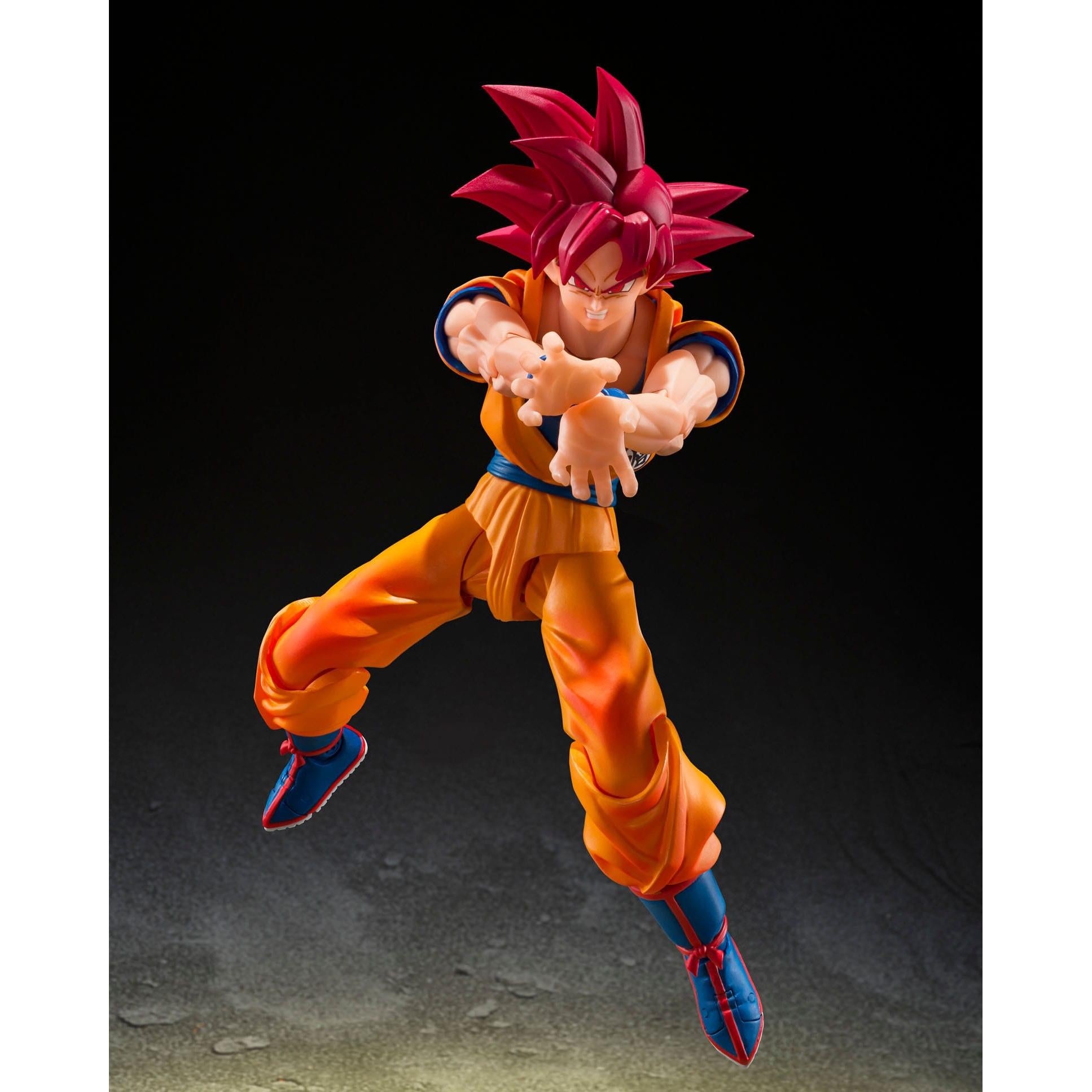 Dragon Ball Super: Super Saiyan God Son Guko (God Aura)-Actionfiguren-Bandai Tamashii Nations-Mighty Underground