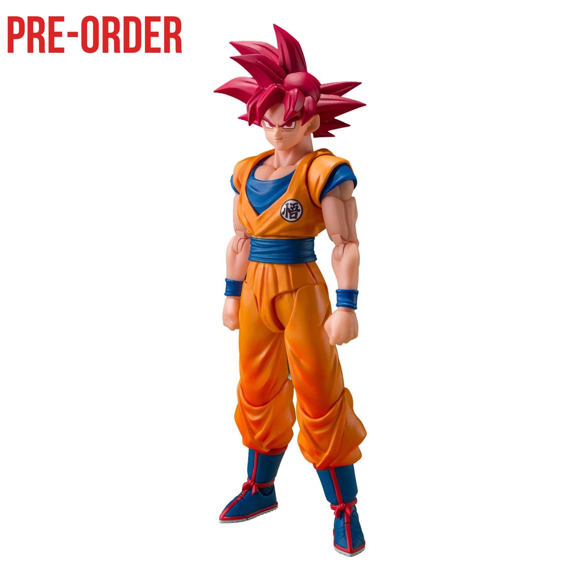 Dragon Ball Super: Super Saiyan God Son Guko (God Aura)-Actionfiguren-Bandai Tamashii Nations-Mighty Underground