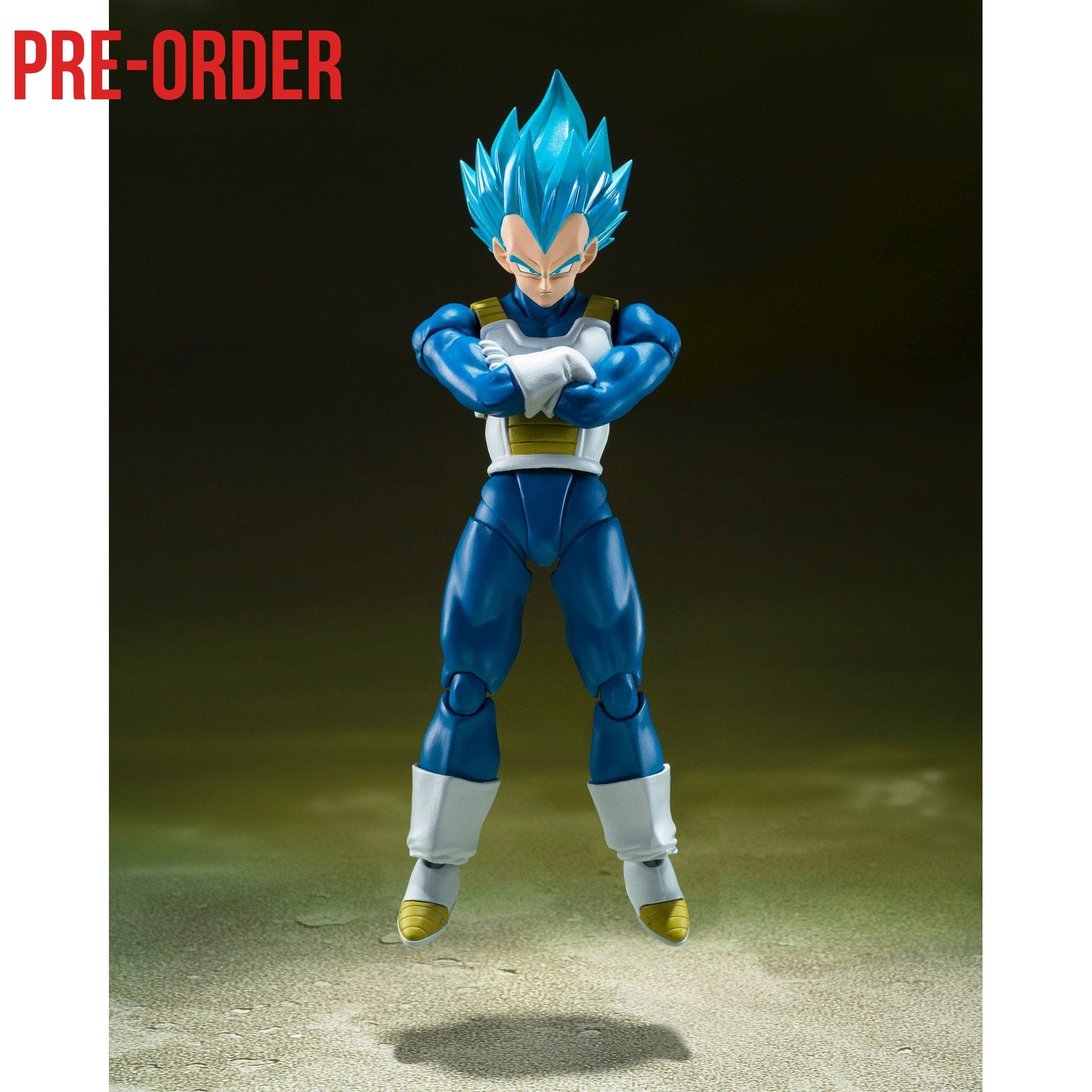 Dragon Ball Super: Super Saiyan God Super Saiyan Vegeta Unwavering Saiyan Pride-Actionfiguren-Bandai Tamashii Nations-Mighty Underground