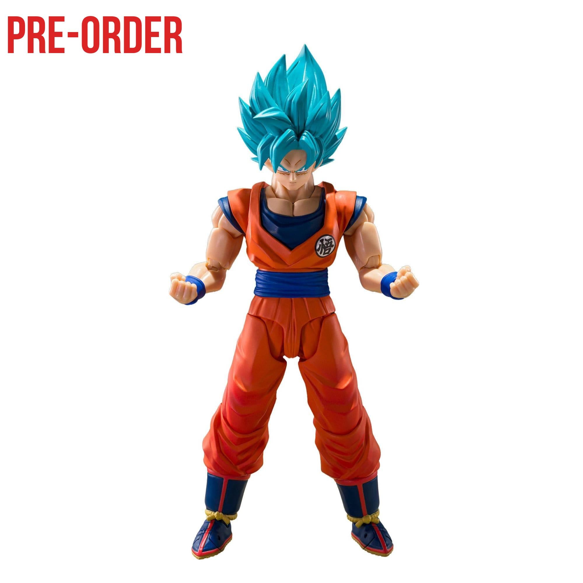 Dragon Ball Super: Super Saiyan God Super Son Guko (Blue power transcending Limits)-Actionfiguren-Bandai Tamashii Nations-Mighty Underground
