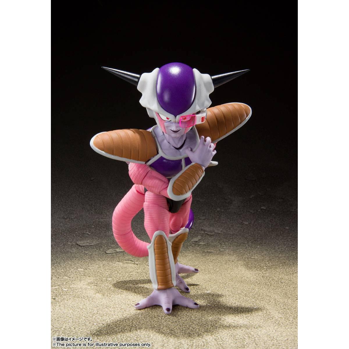 Dragon Ball Z: Frieza (First Form) & Frieza Pod-Actionfiguren-Bandai Tamashii Nations-Mighty Underground