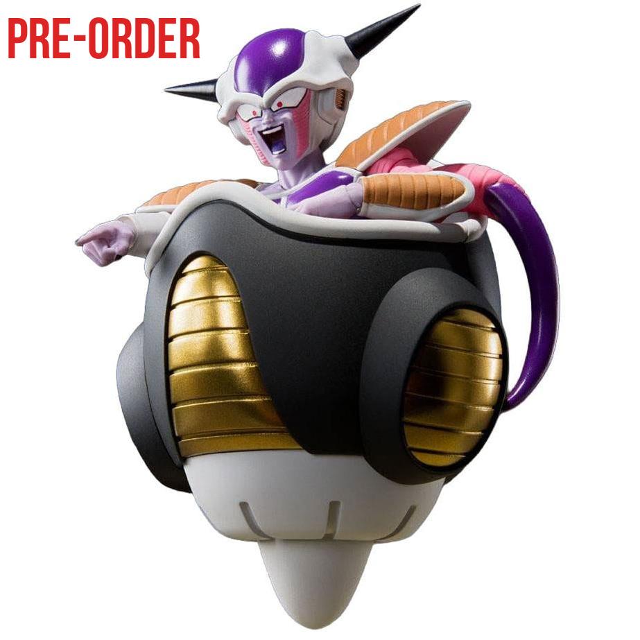 Dragon Ball Z: Frieza (First Form) & Frieza Pod-Actionfiguren-Bandai Tamashii Nations-Mighty Underground
