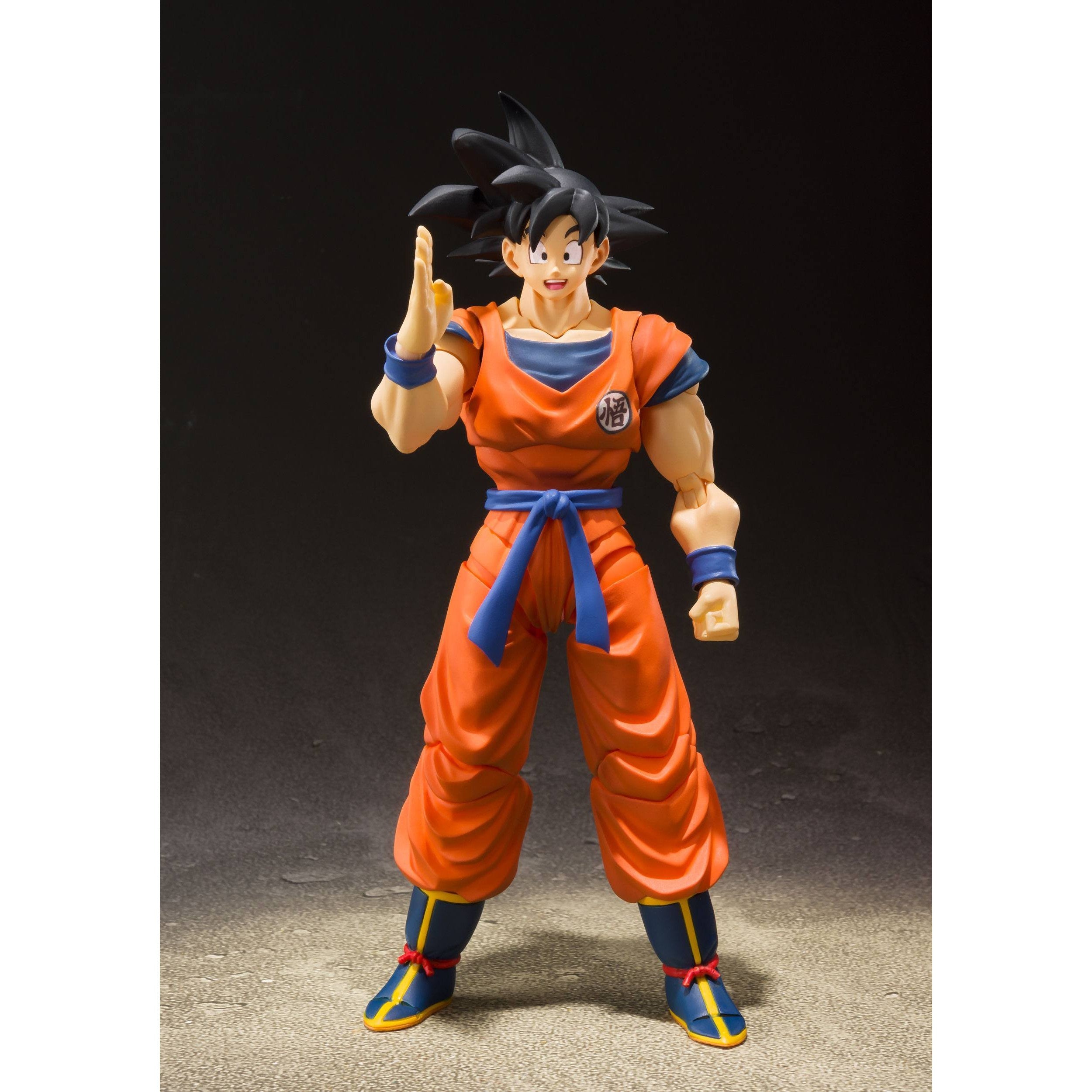 Dragon Ball Z: Son Goku (A Saiyan Raised On Earth)-Actionfiguren-Bandai Tamashii Nations-Mighty Underground