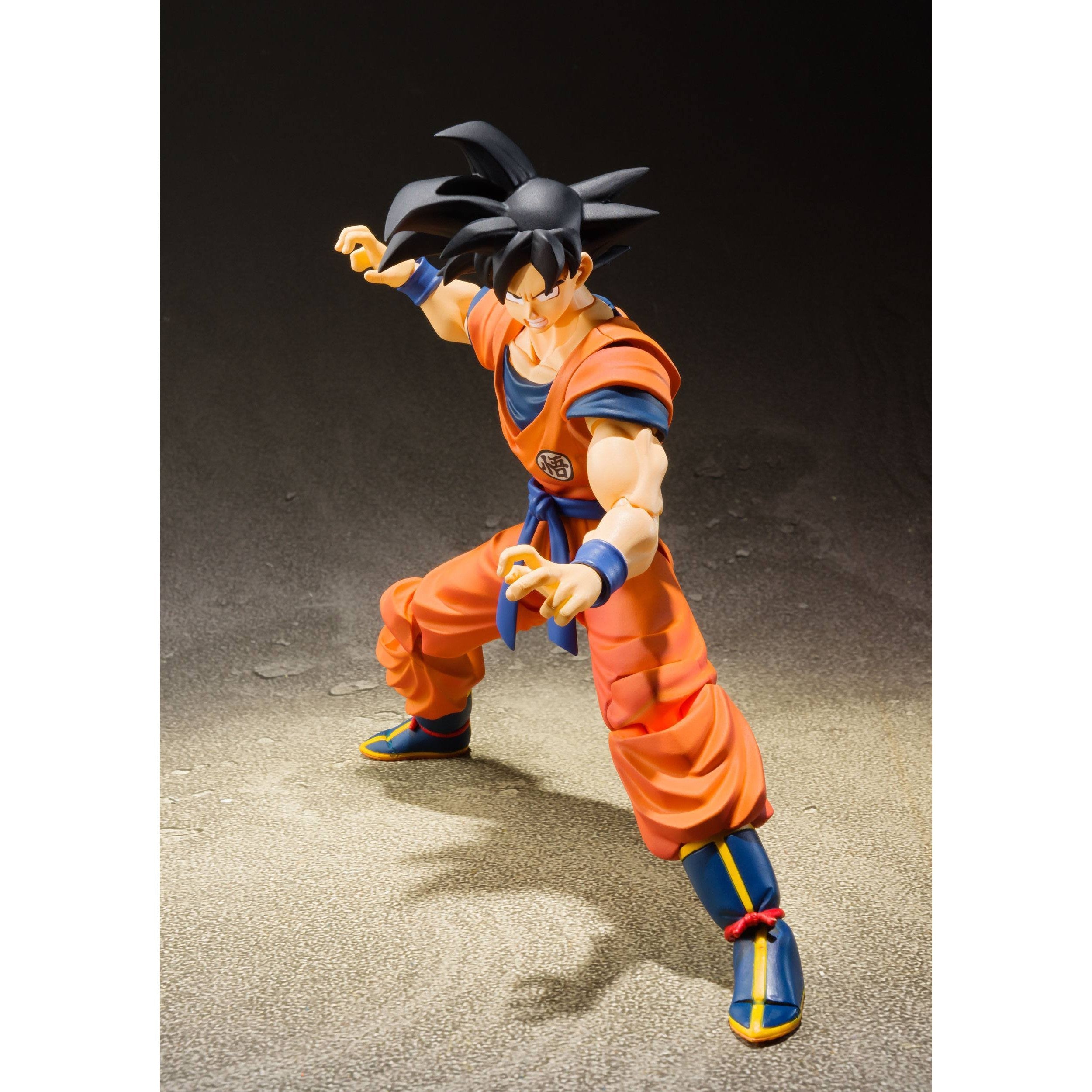 Dragon Ball Z: Son Goku (A Saiyan Raised On Earth)-Actionfiguren-Bandai Tamashii Nations-Mighty Underground