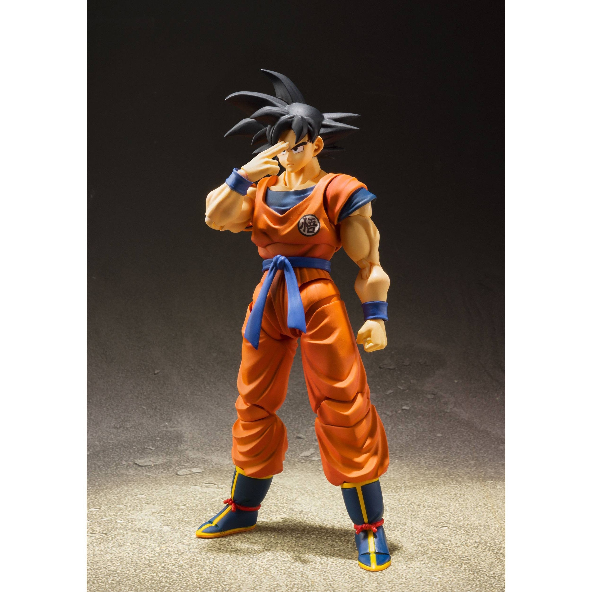 Dragon Ball Z: Son Goku (A Saiyan Raised On Earth)-Actionfiguren-Bandai Tamashii Nations-Mighty Underground