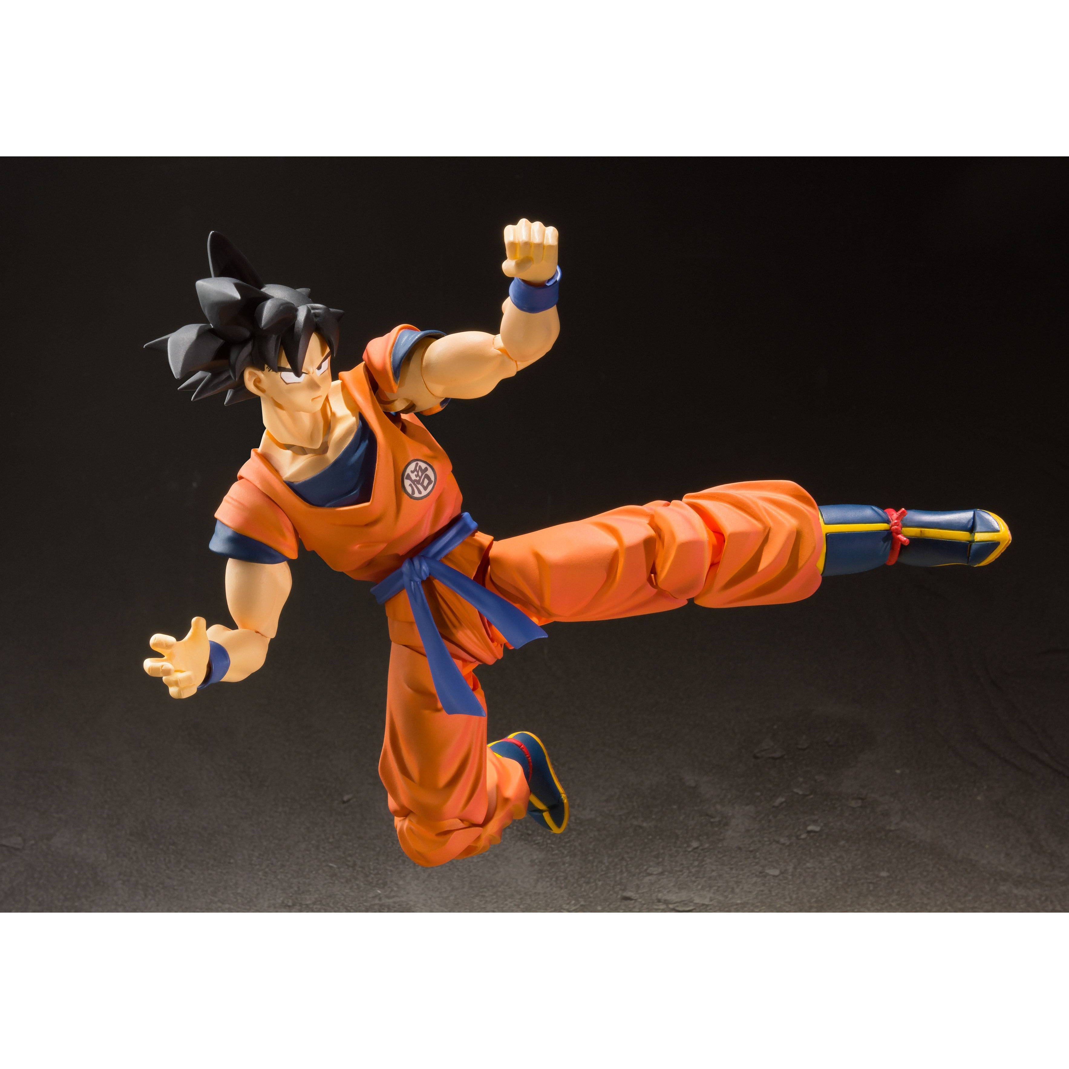 Dragon Ball Z: Son Goku (A Saiyan Raised On Earth)-Actionfiguren-Bandai Tamashii Nations-Mighty Underground