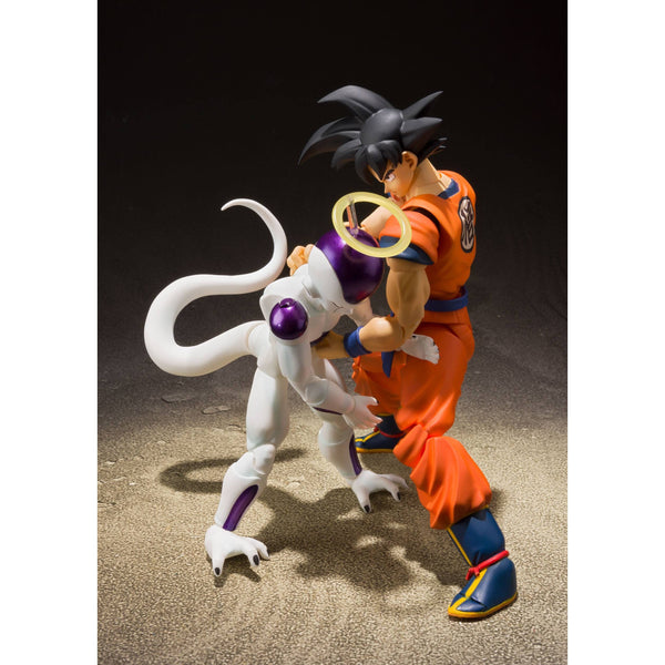 Dragon Ball Z: Son Goku (A Saiyan Raised On Earth)-Actionfiguren-Bandai Tamashii Nations-Mighty Underground
