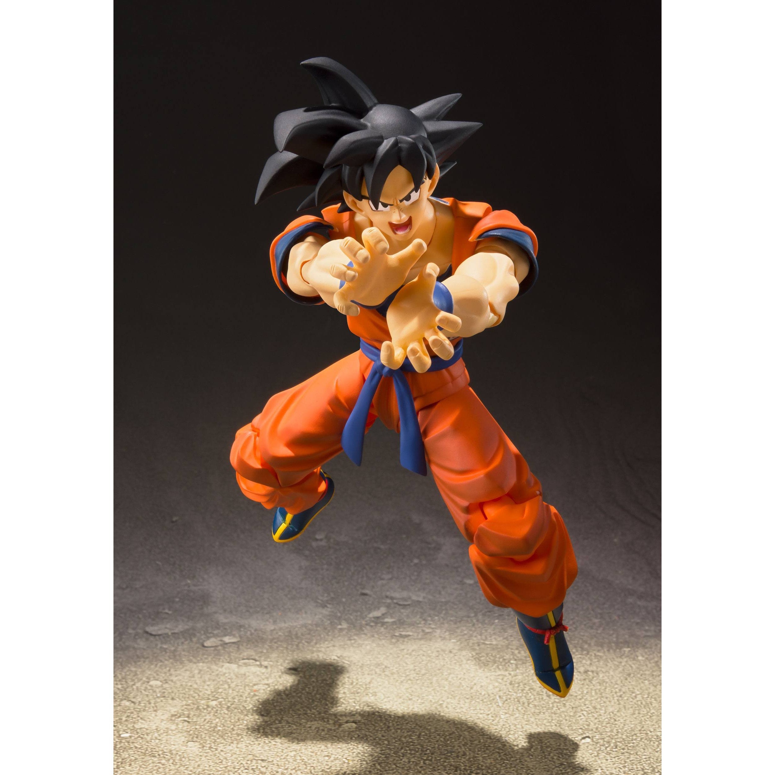 Dragon Ball Z: Son Goku (A Saiyan Raised On Earth)-Actionfiguren-Bandai Tamashii Nations-Mighty Underground