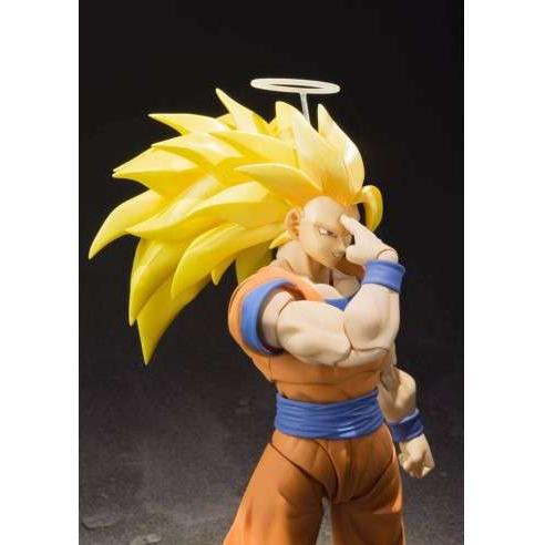 Dragon Ball Z: Super Saiyan 3 Son Goku-Actionfiguren-Bandai Tamashii Nations-Mighty Underground