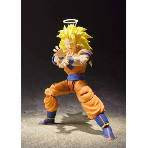 Dragon Ball Z: Super Saiyan 3 Son Goku-Actionfiguren-Bandai Tamashii Nations-Mighty Underground