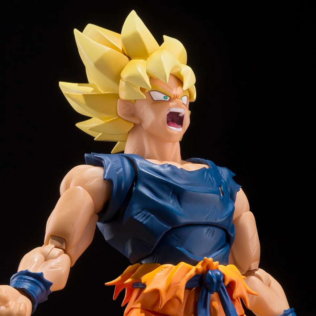 Dragon Ball Z: Super Saiyan Son Goku (Fighter of Rage)-Actionfiguren-Bandai Tamashii Nations-Mighty Underground