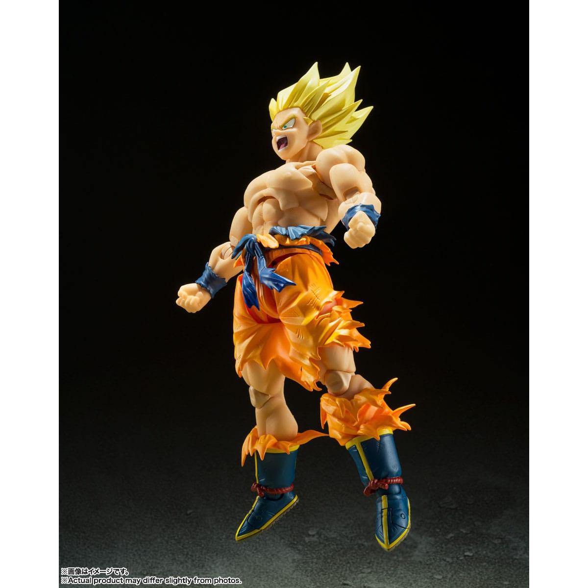 Dragon Ball Z: Super Saiyan Son Goku (Legendary Super Saiyan)-Actionfiguren-Bandai Tamashii Nations-Mighty Underground