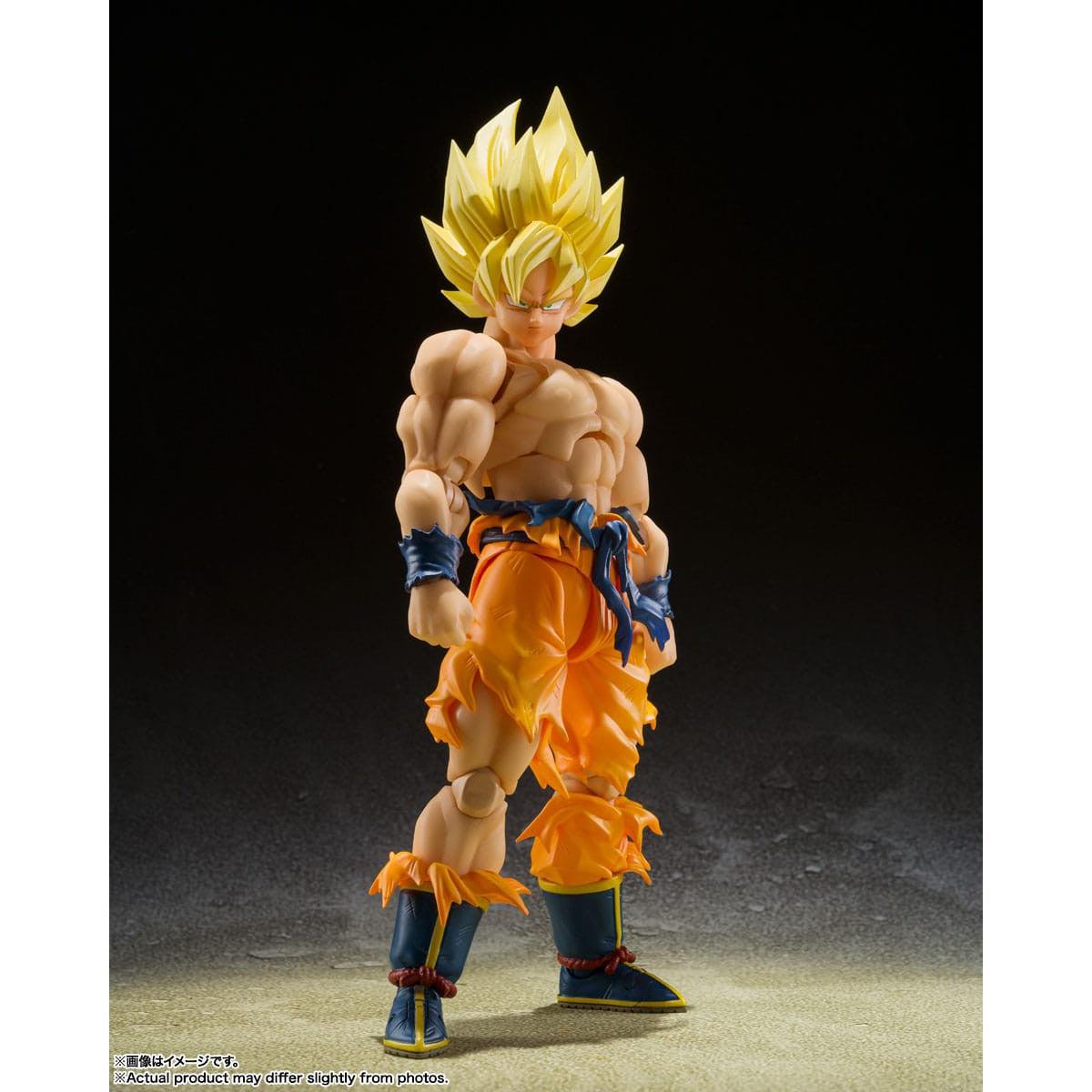 Dragon Ball Z: Super Saiyan Son Goku (Legendary Super Saiyan)-Actionfiguren-Bandai Tamashii Nations-Mighty Underground