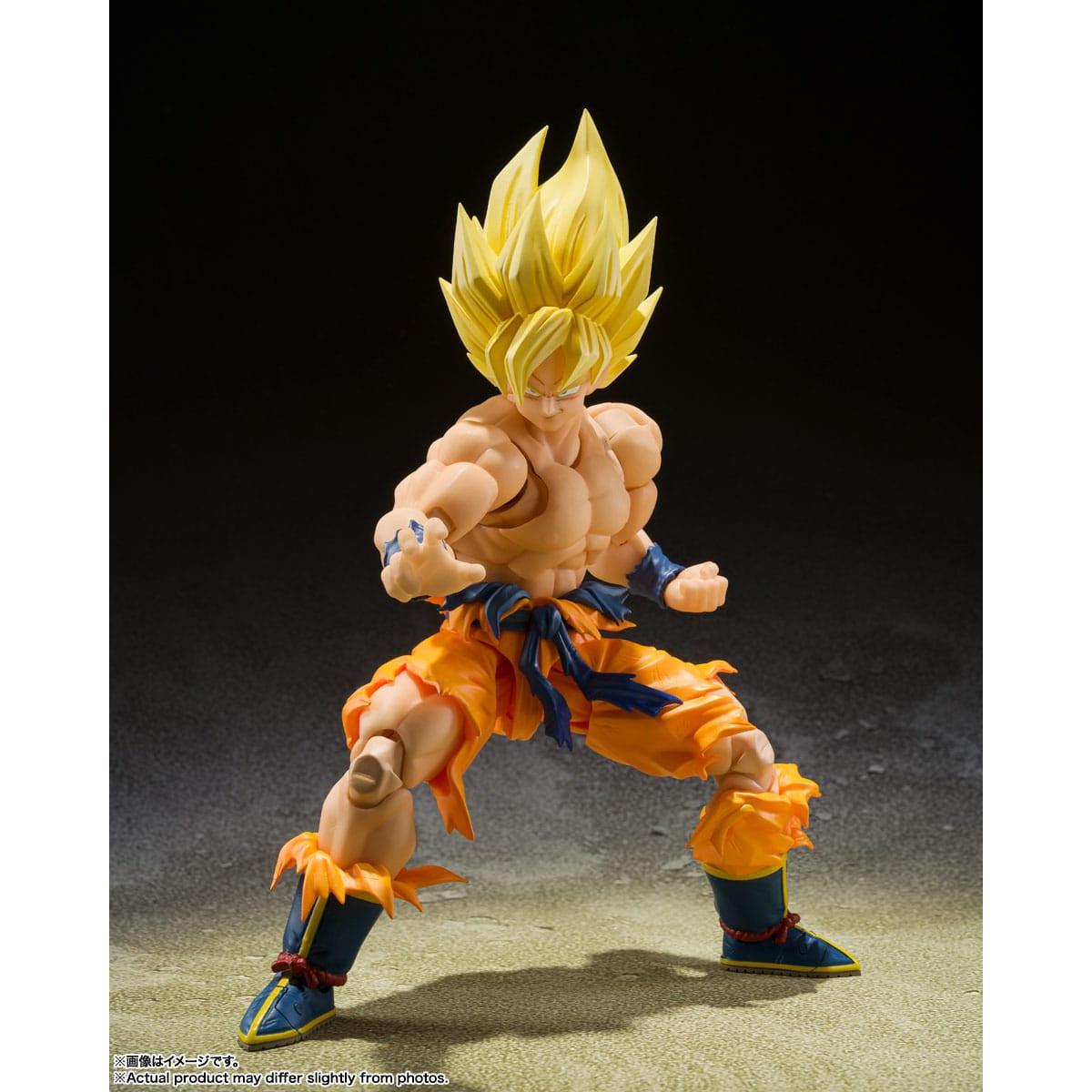 Dragon Ball Z: Super Saiyan Son Goku (Legendary Super Saiyan)-Actionfiguren-Bandai Tamashii Nations-Mighty Underground