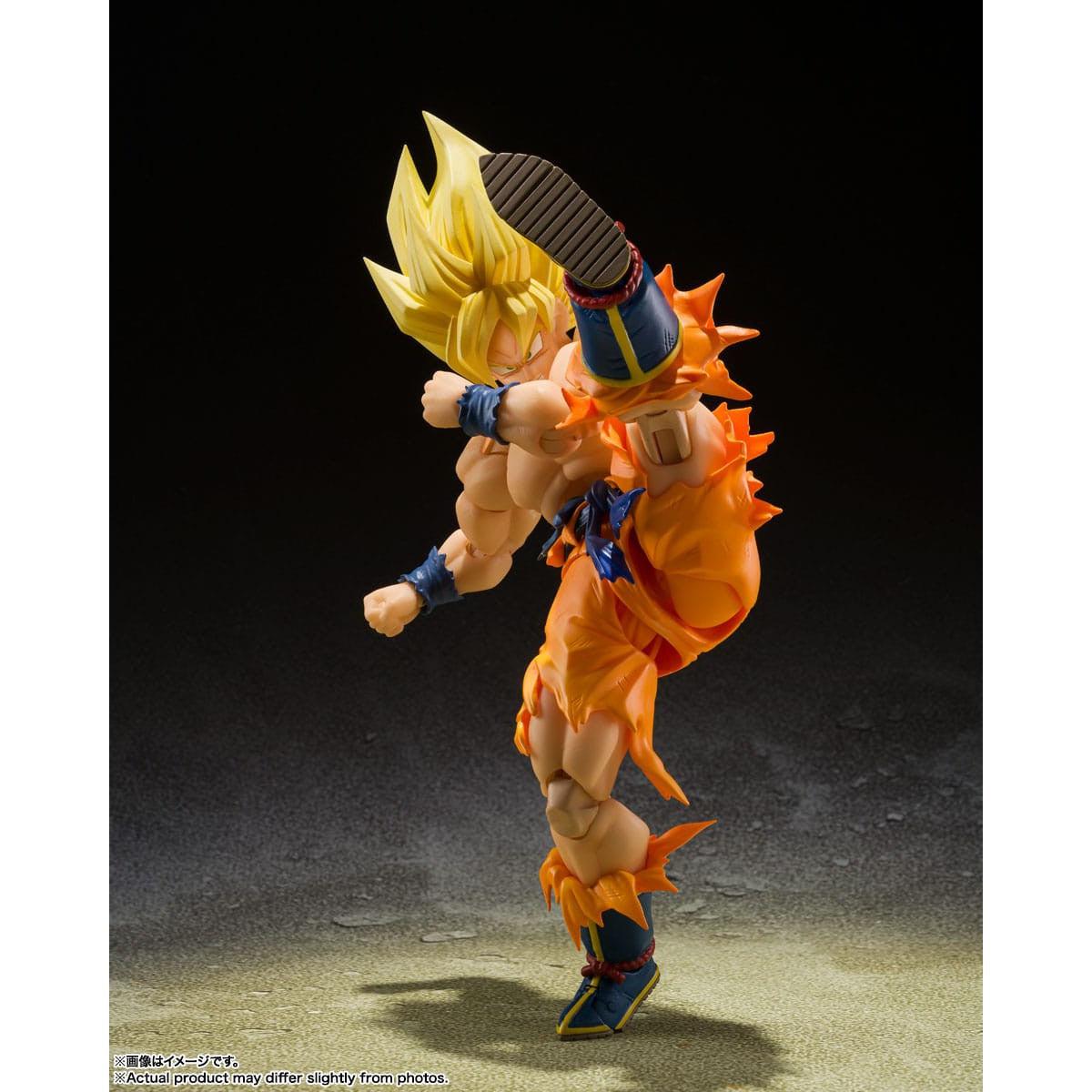 Dragon Ball Z: Super Saiyan Son Goku (Legendary Super Saiyan)-Actionfiguren-Bandai Tamashii Nations-Mighty Underground