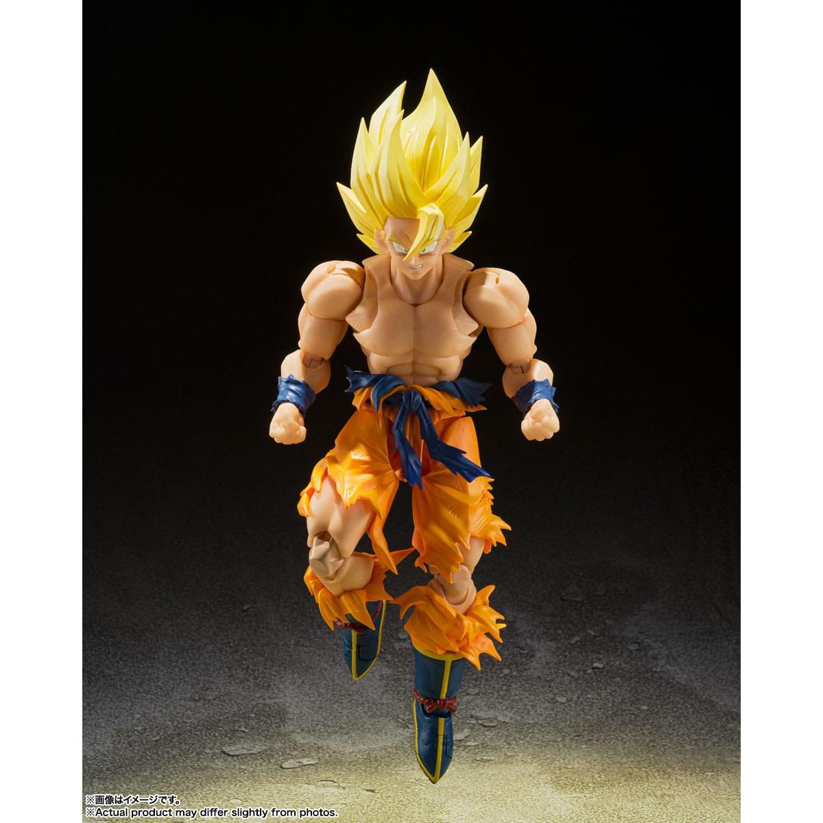 Dragon Ball Z: Super Saiyan Son Goku (Legendary Super Saiyan)-Actionfiguren-Bandai Tamashii Nations-Mighty Underground