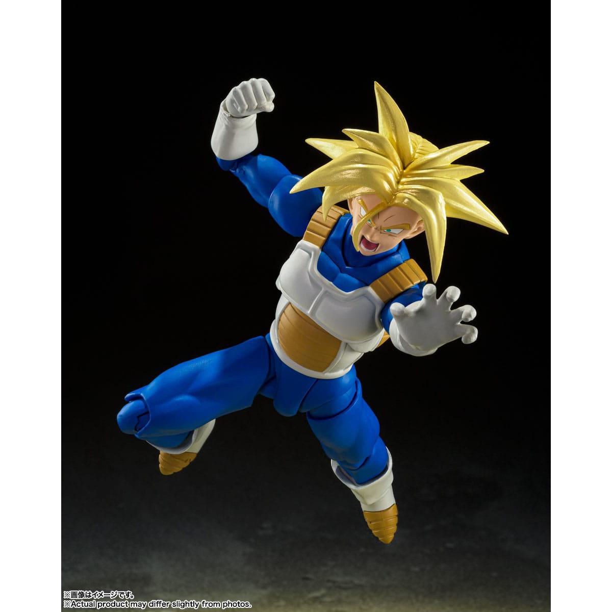 Dragon Ball: Super Saiyan Trunks (Infinite Latent Super Power Ver.)-Actionfiguren-Bandai Tamashii Nations-Mighty Underground