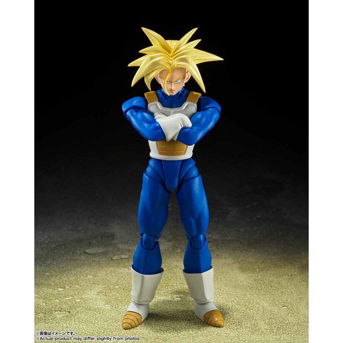 Dragon Ball: Super Saiyan Trunks (Infinite Latent Super Power Ver.)-Actionfiguren-Bandai Tamashii Nations-Mighty Underground