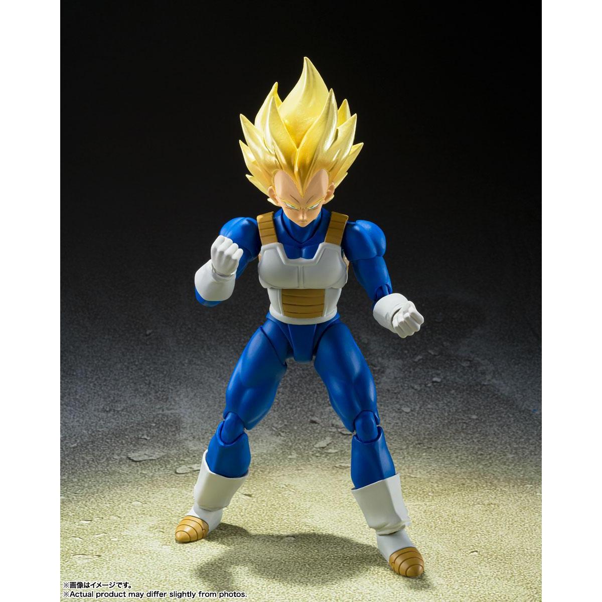 Dragon Ball Z: Super Saiyan Vegeta (Awakened Super Saiyan Blood)-Actionfiguren-Bandai Tamashii Nations-Mighty Underground