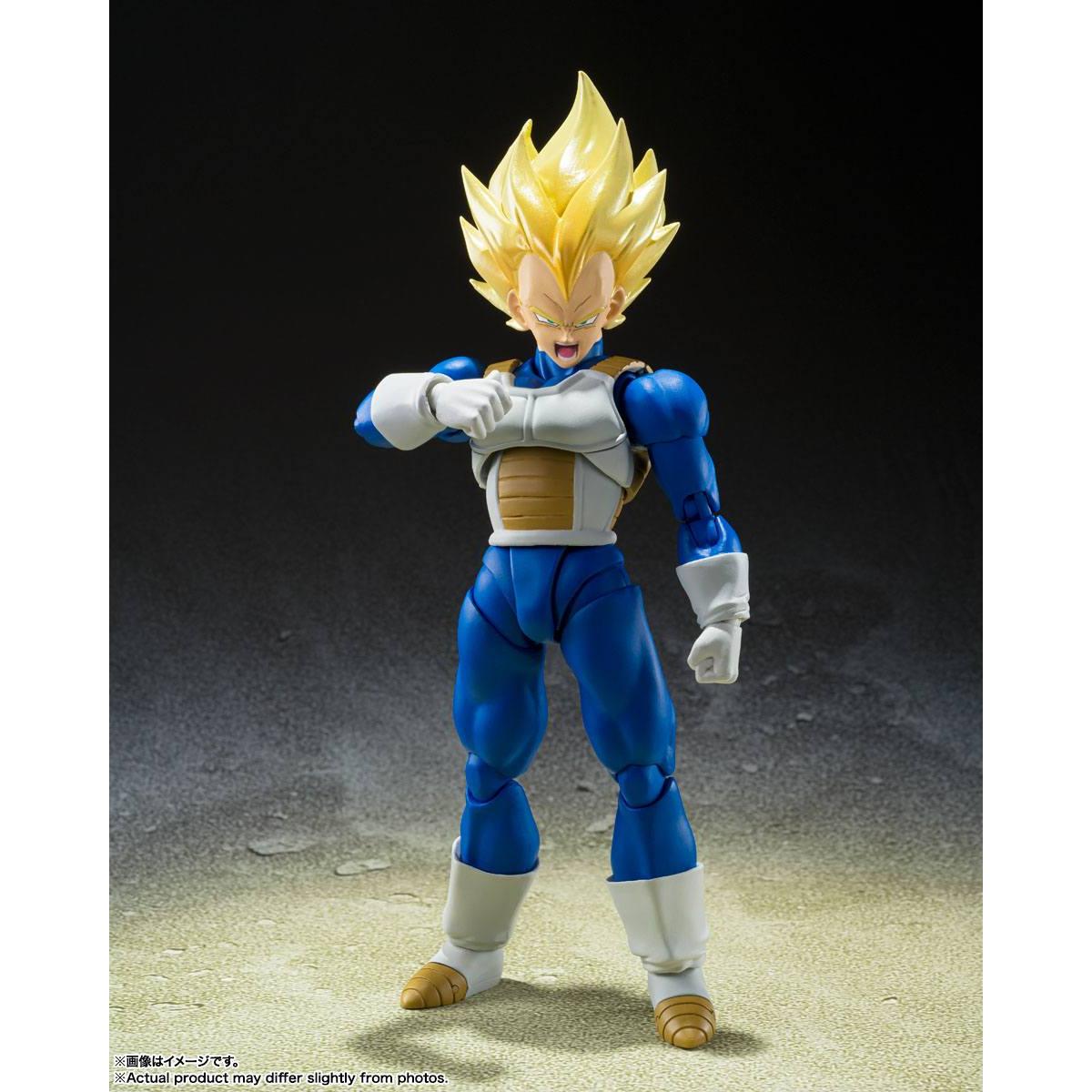 Dragon Ball Z: Super Saiyan Vegeta (Awakened Super Saiyan Blood)-Actionfiguren-Bandai Tamashii Nations-Mighty Underground