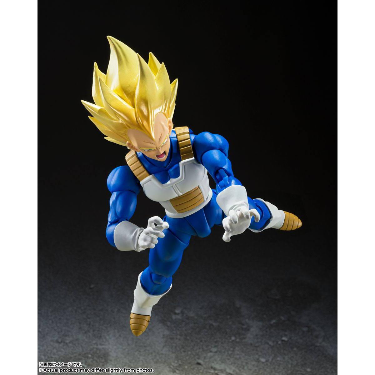 Dragon Ball Z: Super Saiyan Vegeta (Awakened Super Saiyan Blood)-Actionfiguren-Bandai Tamashii Nations-Mighty Underground