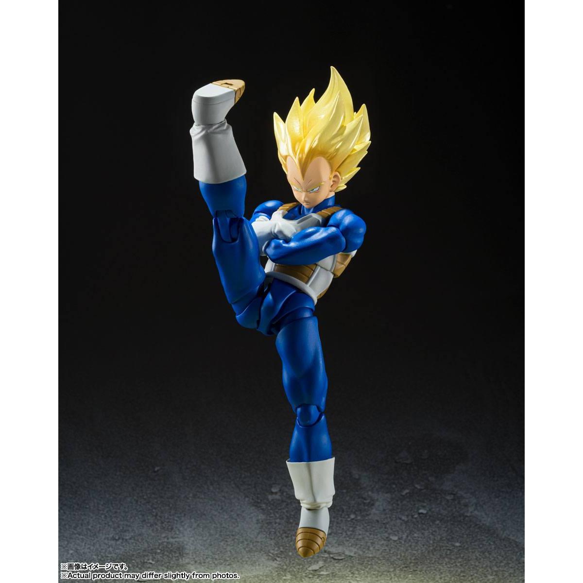 Dragon Ball Z: Super Saiyan Vegeta (Awakened Super Saiyan Blood)-Actionfiguren-Bandai Tamashii Nations-Mighty Underground