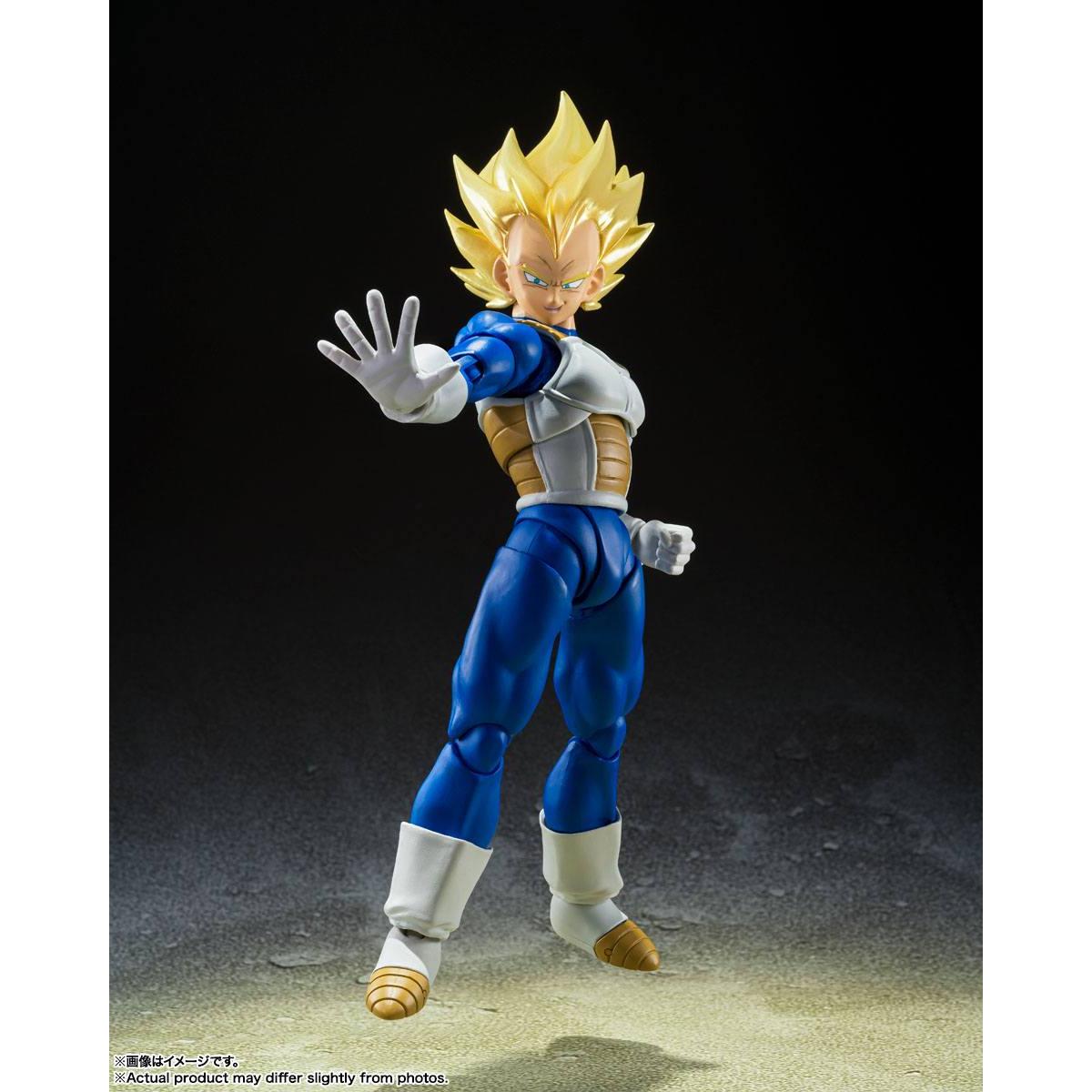 Dragon Ball Z: Super Saiyan Vegeta (Awakened Super Saiyan Blood)-Actionfiguren-Bandai Tamashii Nations-Mighty Underground