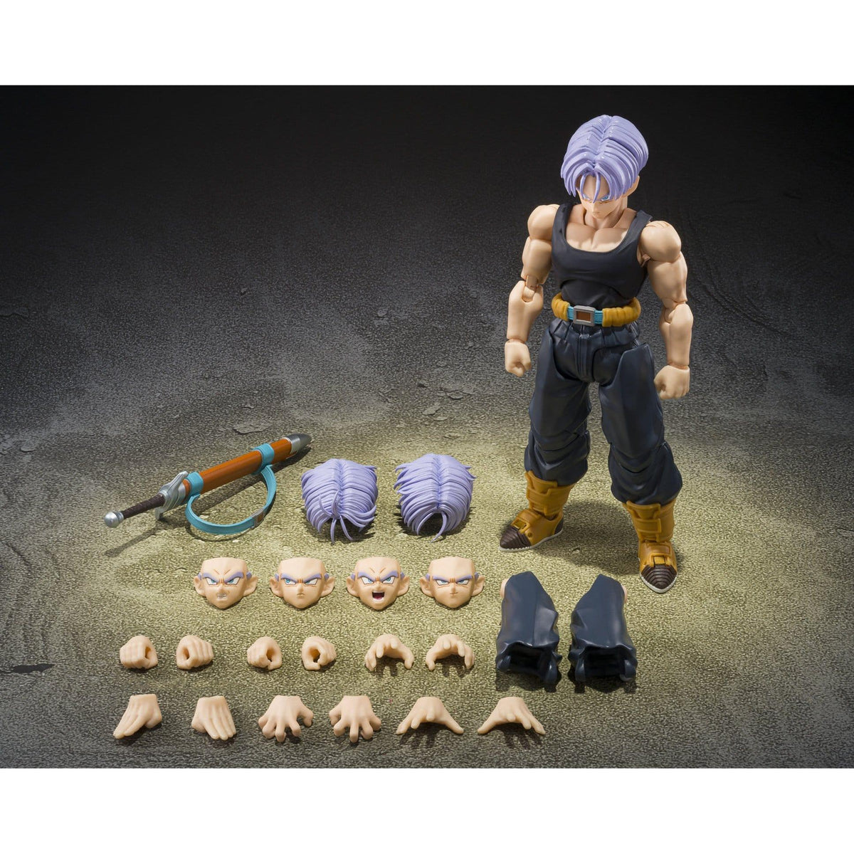 Dragon Ball Z: Trunks (Group Base Ver.B Limited Edition) (Z-Fighters)-Actionfiguren-Bandai Tamashii Nations-Mighty Underground