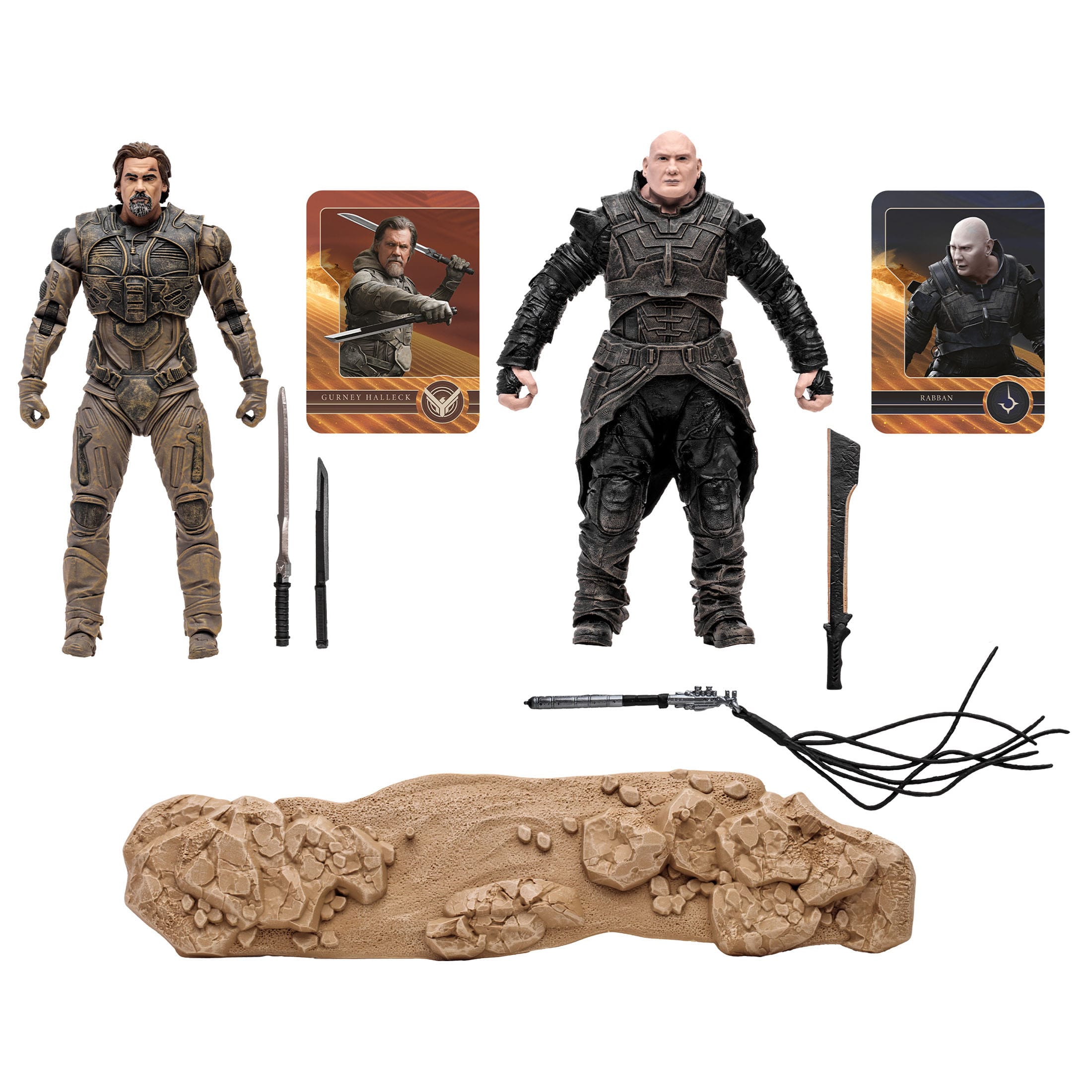 Dune 2: Gurney Halleck & Rabban - 2-Pack-Actionfiguren-McFarlane Toys-Mighty Underground