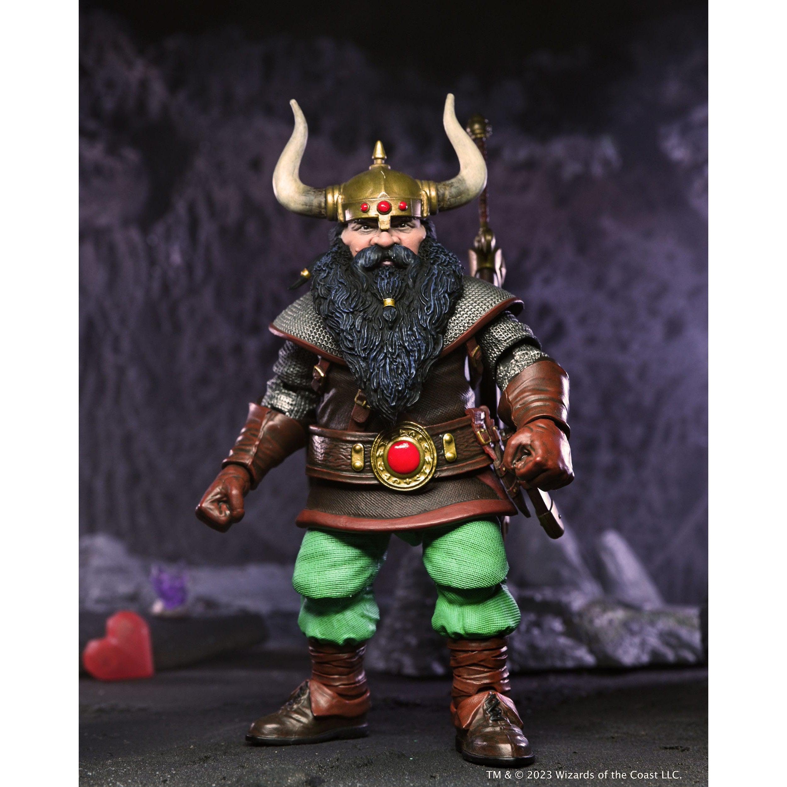 Dungeons & Dragons: Ultimate Elkhorn the Good Dwarf Fighter-Actionfiguren-NECA-Mighty Underground