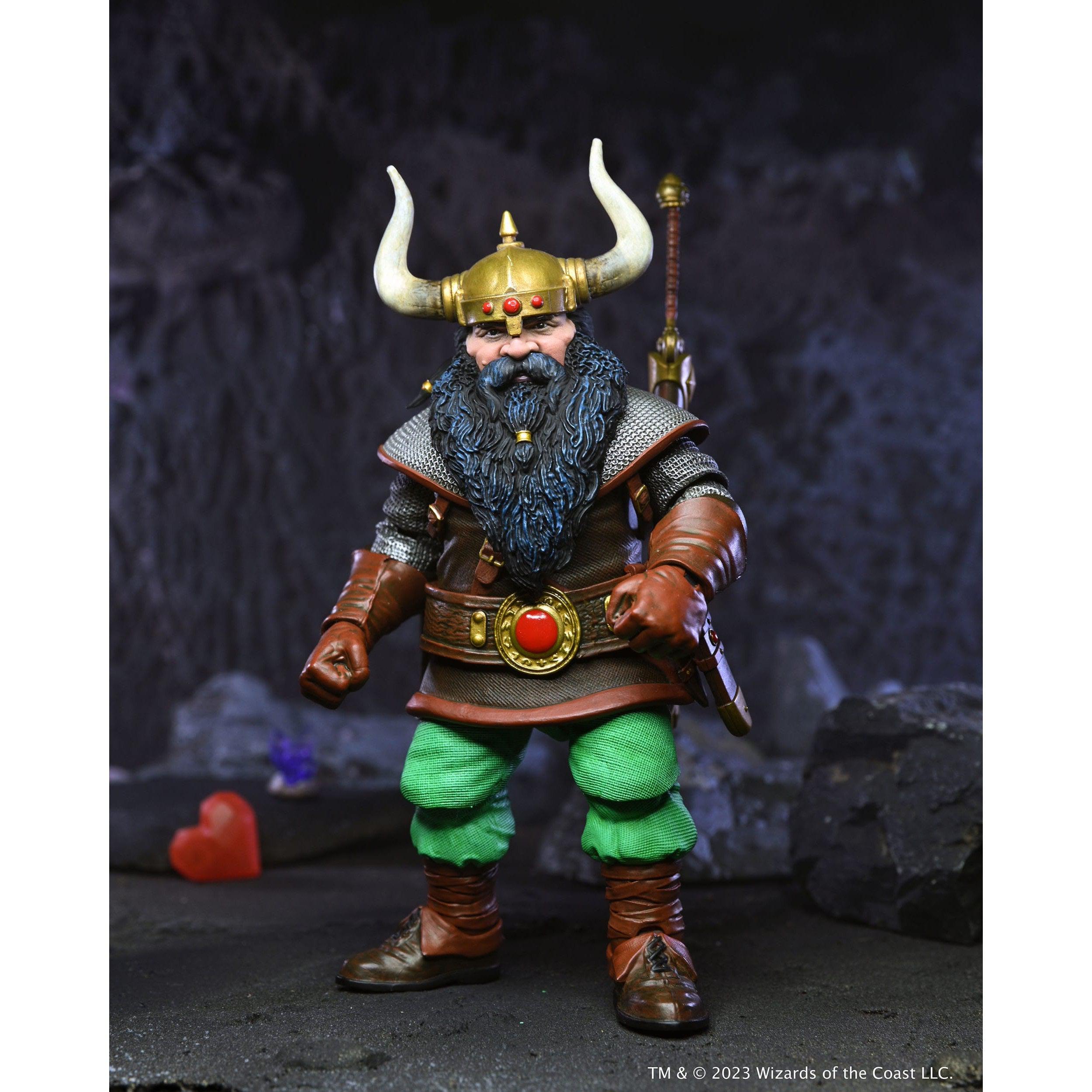 Dungeons & Dragons: Ultimate Elkhorn the Good Dwarf Fighter-Actionfiguren-NECA-Mighty Underground