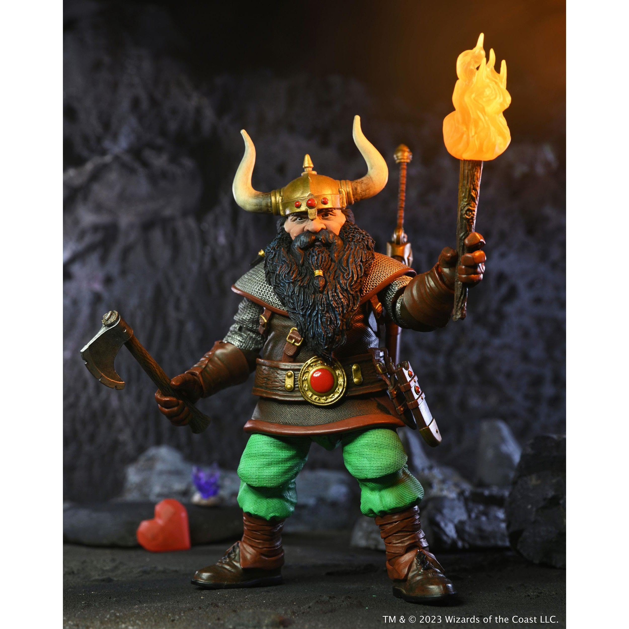 Dungeons & Dragons: Ultimate Elkhorn the Good Dwarf Fighter-Actionfiguren-NECA-Mighty Underground