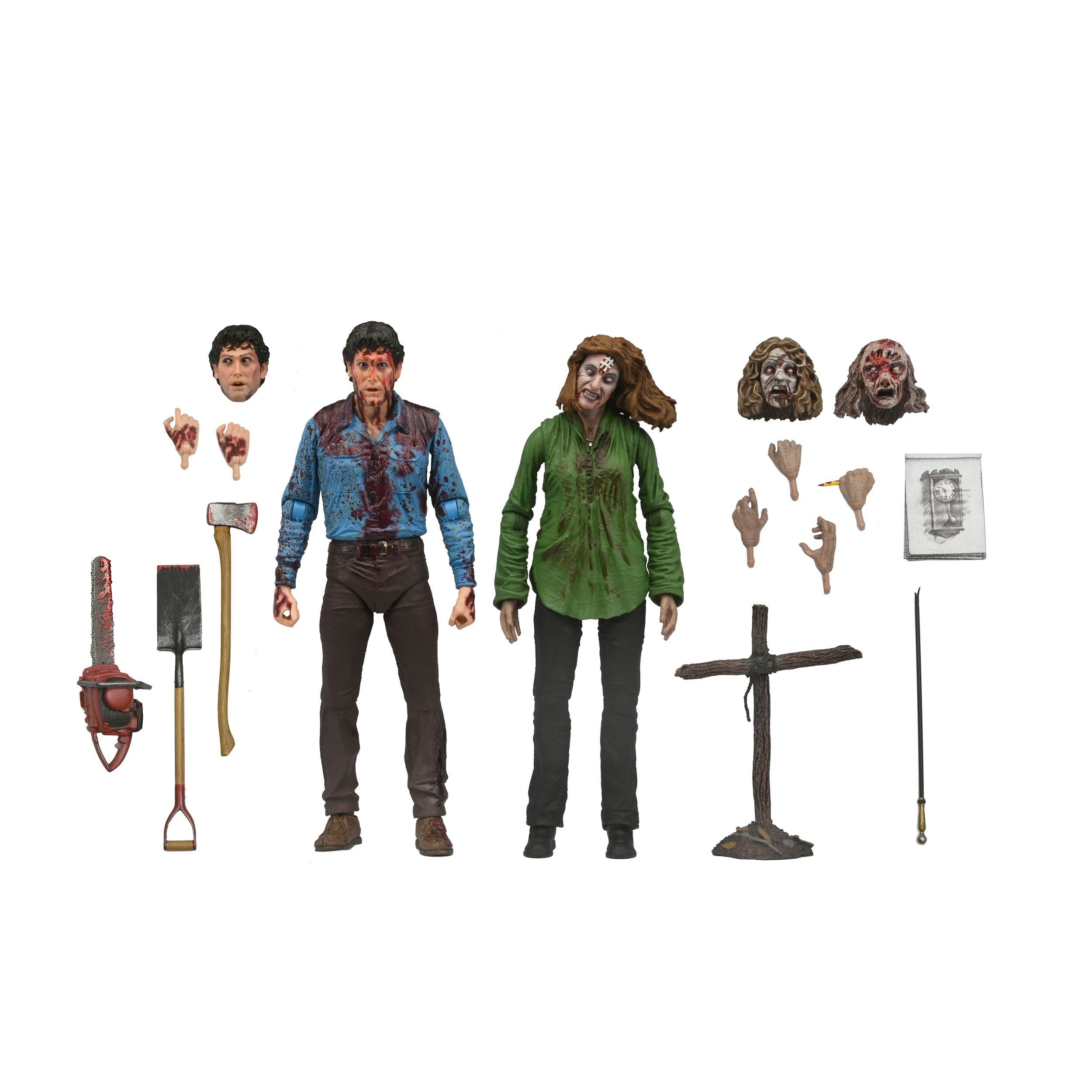 Evil Dead: Ultimate Bloody Ash & Cheryl Williams - 2-Pack-Actionfiguren-NECA-Mighty Underground