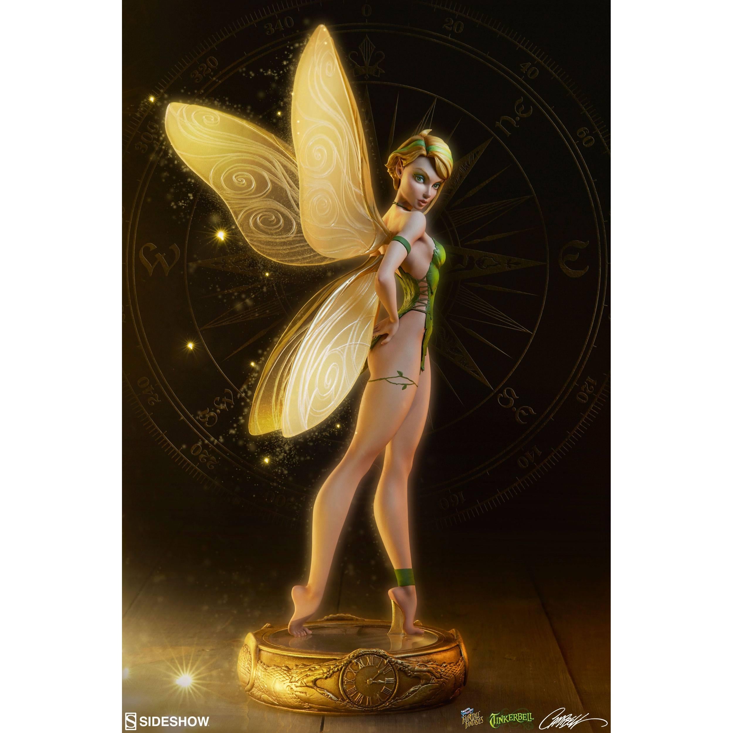 Fairytale Fantasies: Tinker Bell - Statue-Statue-Sideshow-Mighty Underground