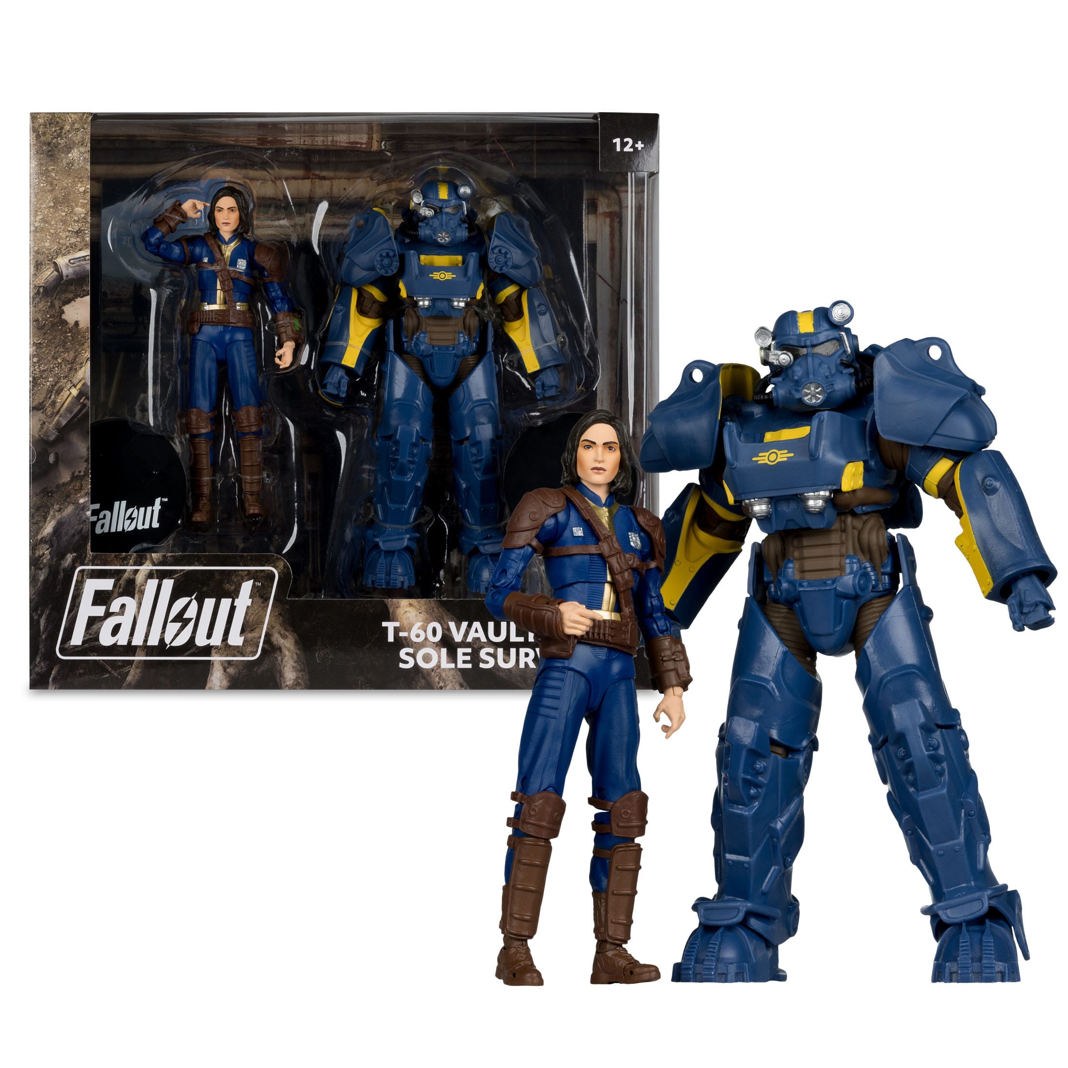 Fallout 4: T-60 Vault Tec & Sole Survivor - 2-Pack-Actionfiguren-McFarlane Toys-Mighty Underground