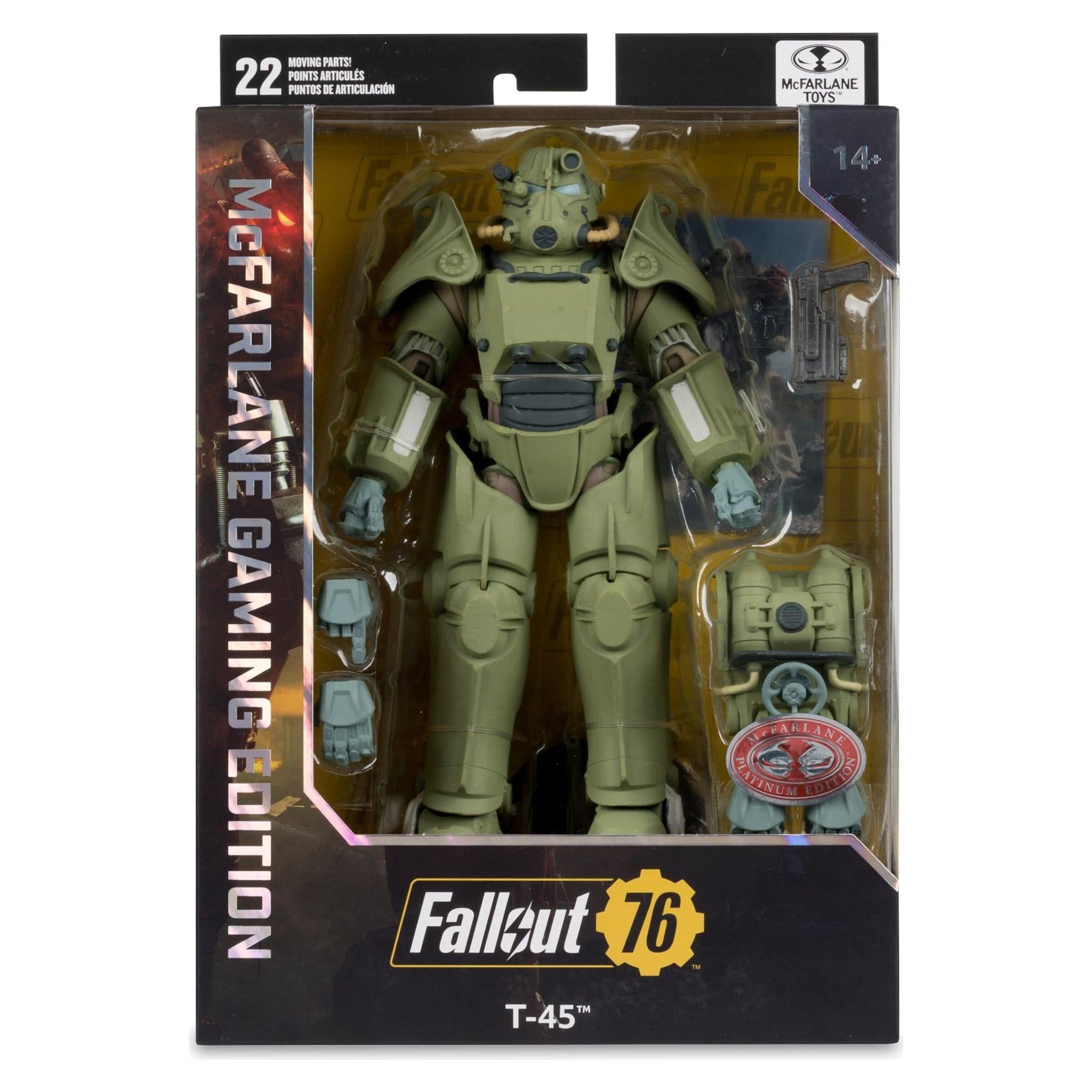 Fallout 76: T-45 Military Armor-Actionfiguren-McFarlane Toys-Mighty Underground