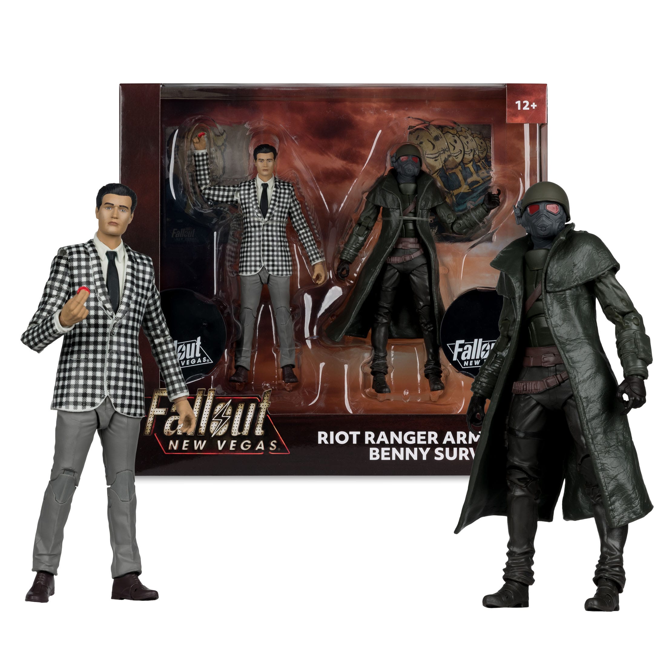 Fallout New Vegas: Riot Ranger Armor & Benny Survivor - 2-Pack-Actionfiguren-McFarlane Toys-Mighty Underground