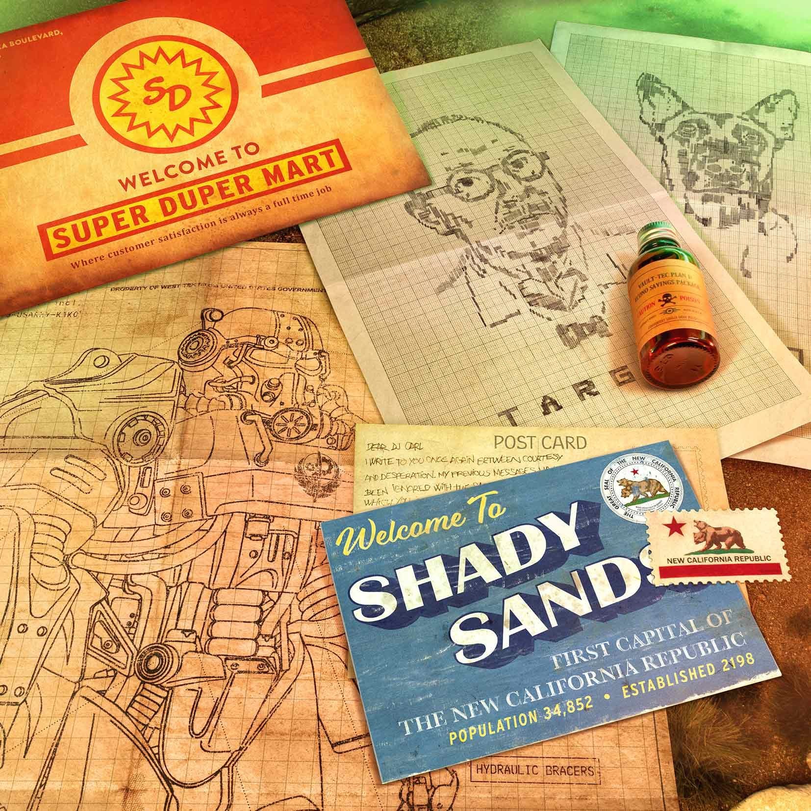 Fallout: Wasteland Treasures Kit-Replik-Dr. Collector-Mighty Underground