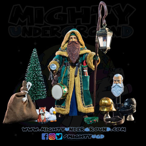 Figura Obscura: Father Christmas (Green Robes)-Actionfiguren-Four Horsemen Toy Design-Mighty Underground