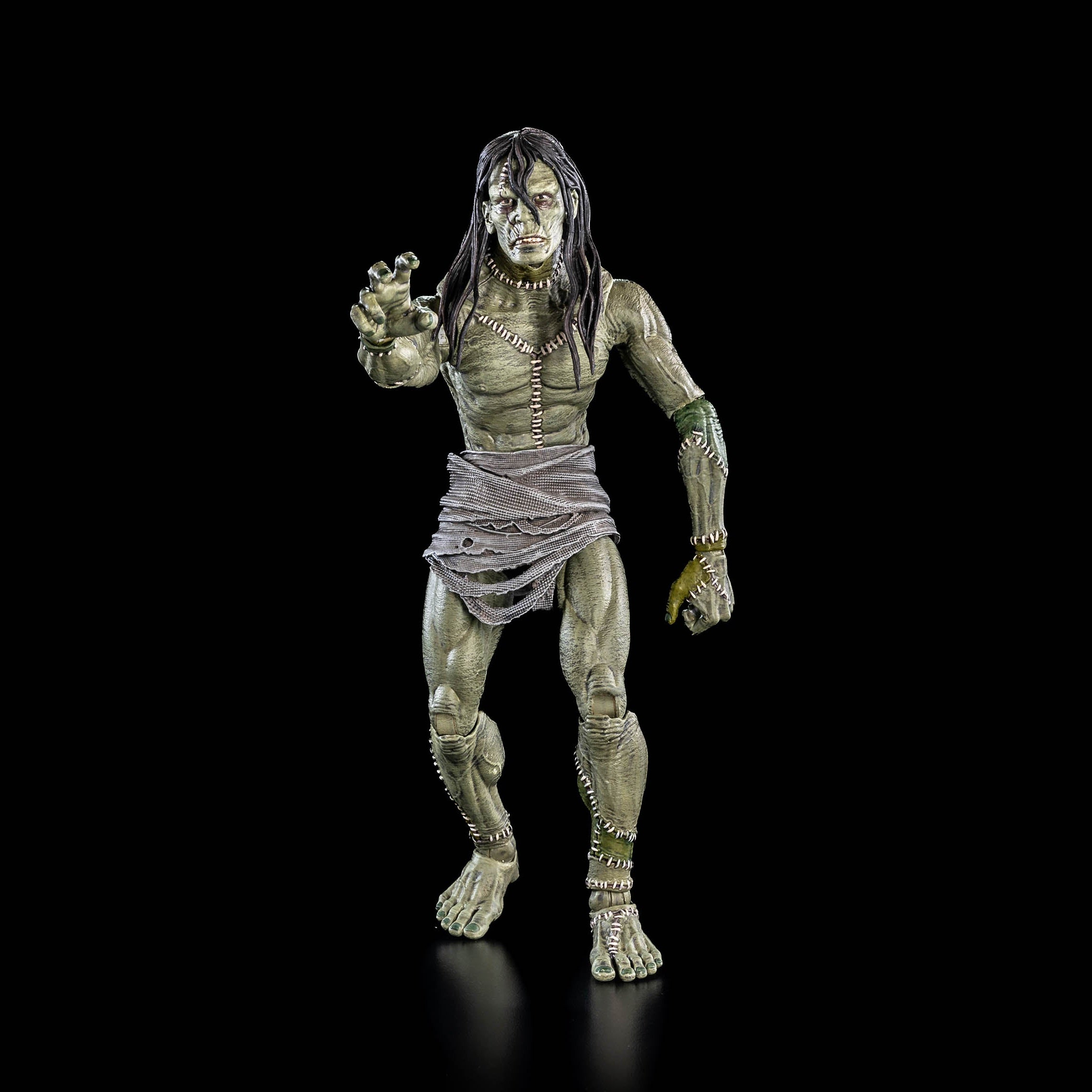 Figura Obscura: Frankenstein’s Monster (Green, Exclusive)-Actionfiguren-Four Horsemen Toy Design-Mighty Underground