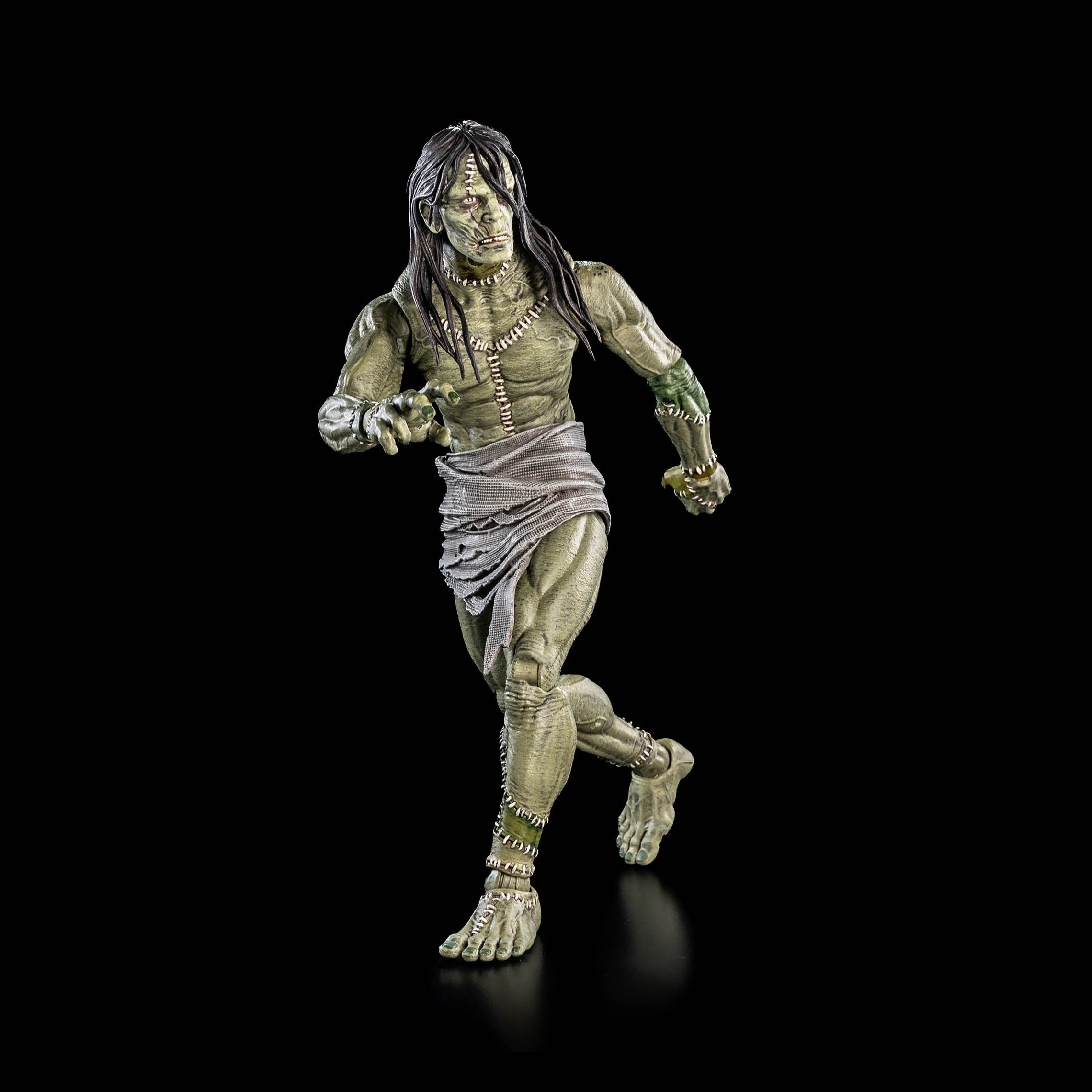 Figura Obscura: Frankenstein’s Monster (Green, Exclusive)-Actionfiguren-Four Horsemen Toy Design-Mighty Underground