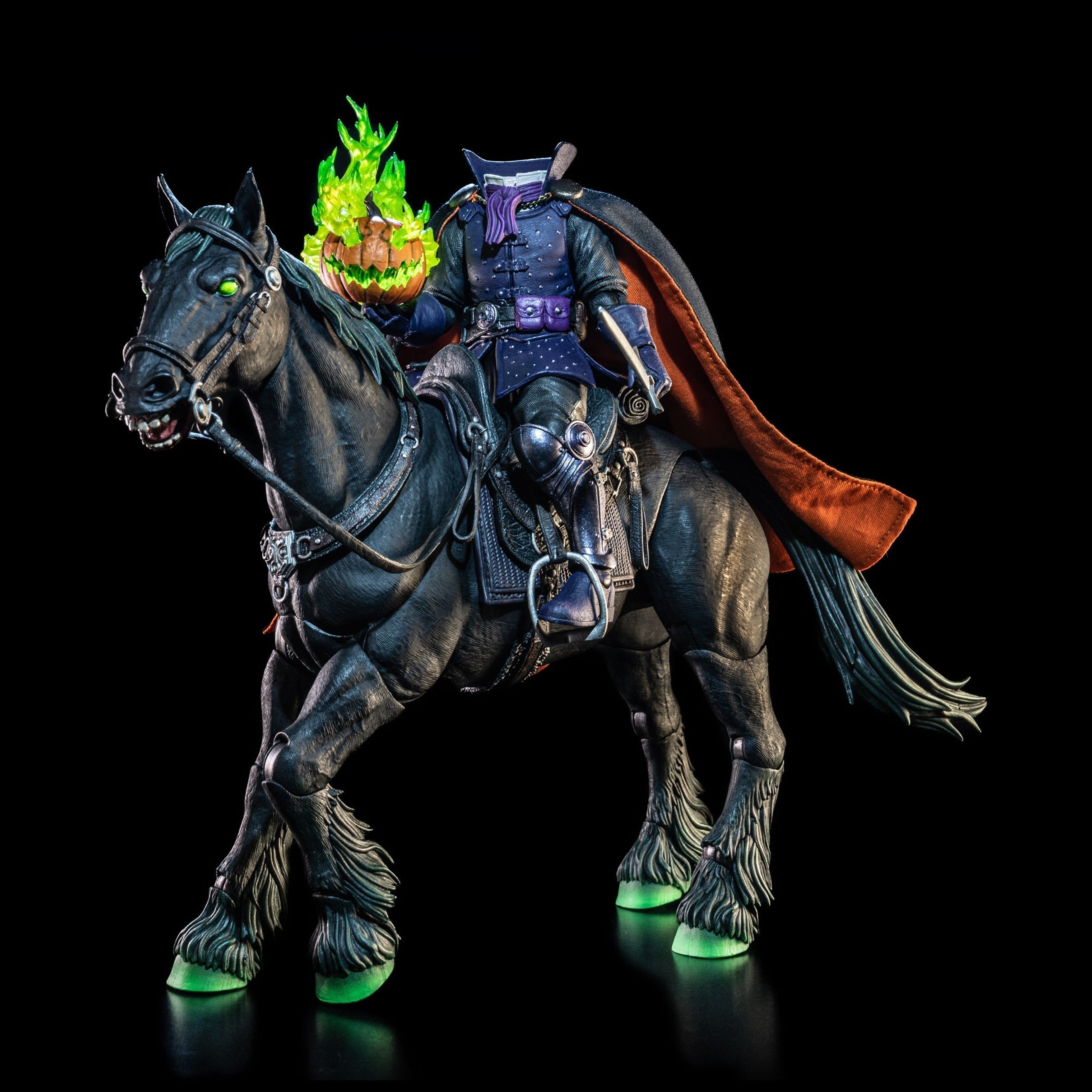 Figura Obscura: Headless Horseman (Spectral Green)-Actionfiguren-Four Horsemen Toy Design-Mighty Underground