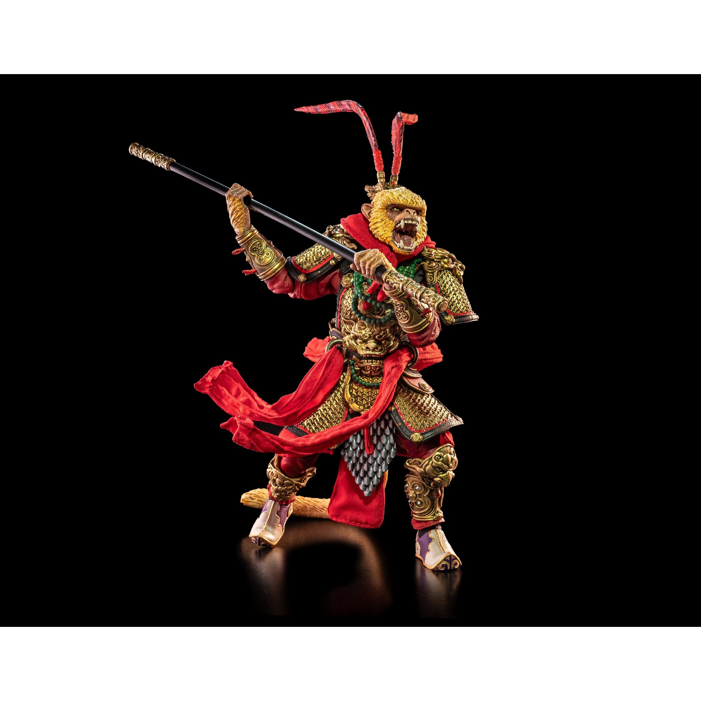 Figura Obscura: Sun Wukong the Monkey King (Golden Sage, Exclusive)-Actionfiguren-Four Horsemen Toy Design-Mighty Underground