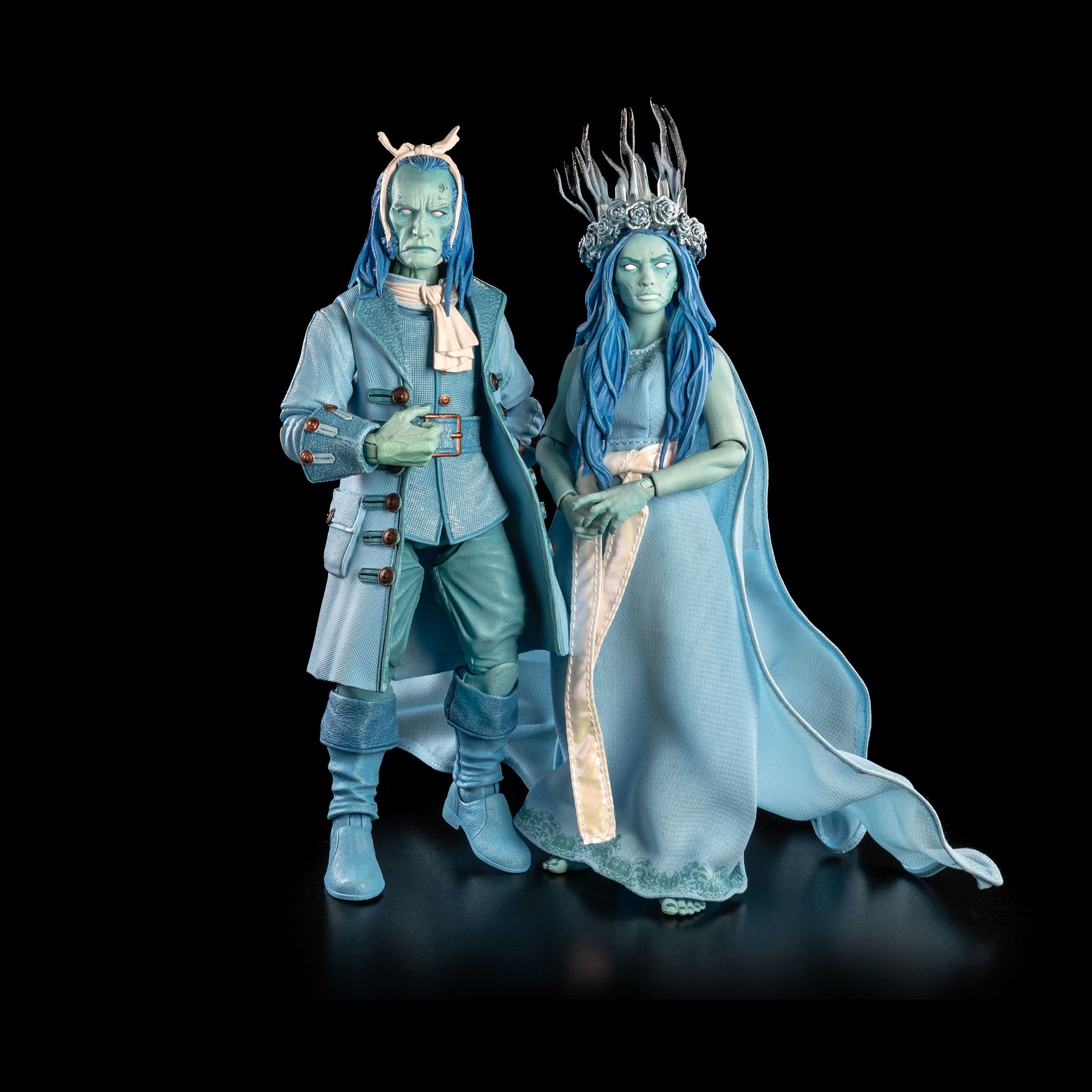 Figura Obscura: The Ghost of Christmas Past (Haunted Blue, Exclusive)-Actionfiguren-Four Horsemen Toy Design-Mighty Underground