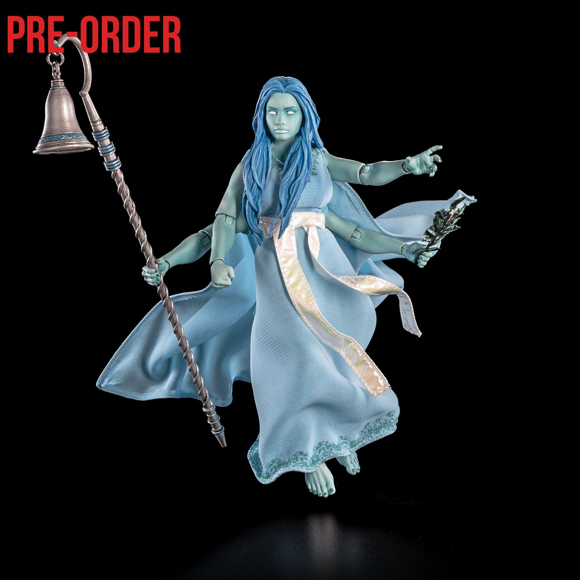 Figura Obscura: The Ghost of Christmas Past (Haunted Blue, Exclusive)-Actionfiguren-Four Horsemen Toy Design-Mighty Underground