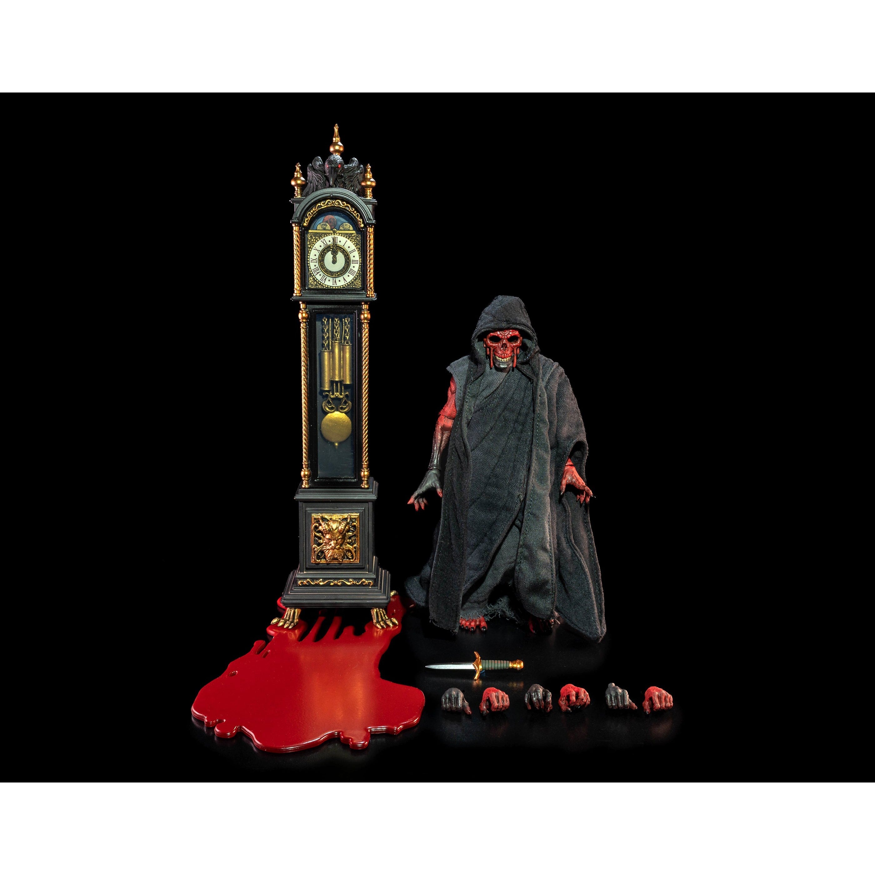 Figura Obscura: The Masque of the Red Death (Black Robes, Exclusive)-Actionfiguren-Four Horsemen Toy Design-Mighty Underground